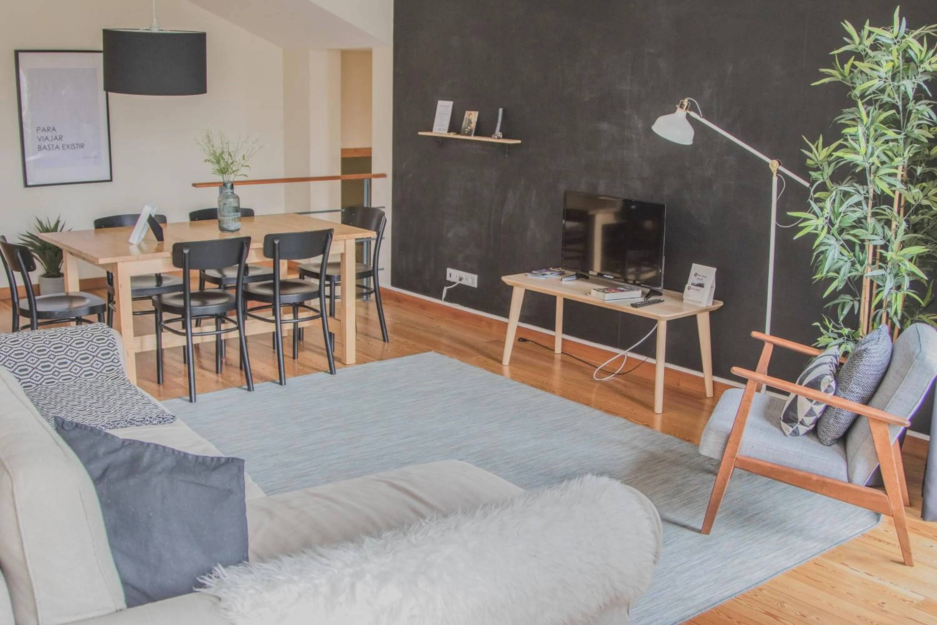 Living room in Spot Apartments Sao Bento
