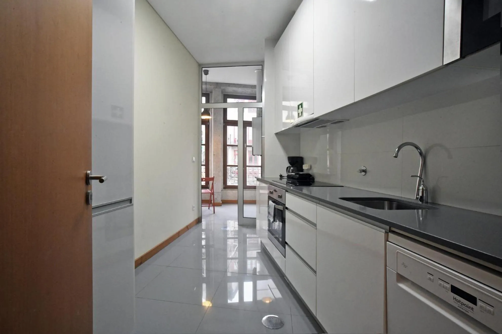 kitchen in Spot Apartments Sao Bento