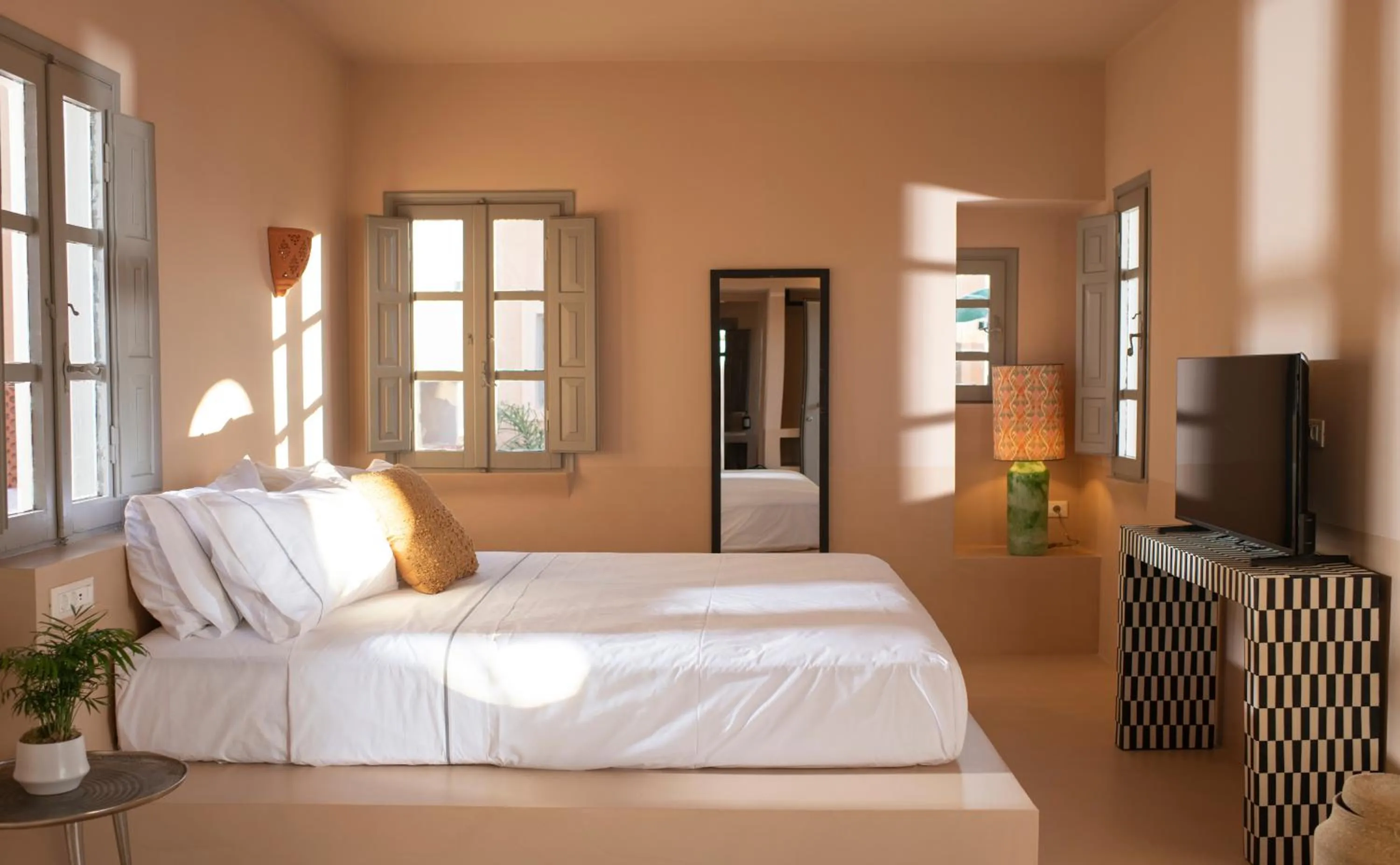 Bed in Terra Verde Oia by K&K