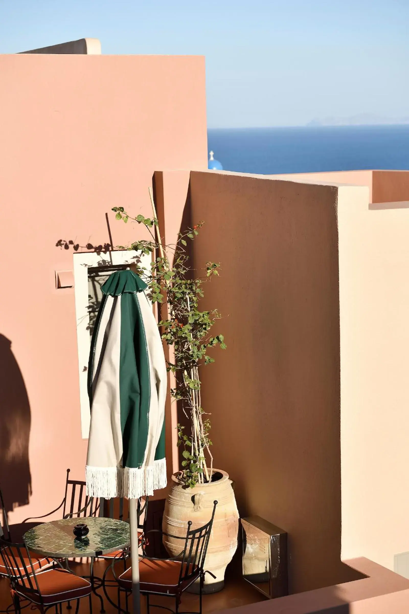 Patio Grand Suite with Inner Courtyard View in Terra Verde Oia by K&K Patio Grand Suite with Inner Courtyard View in Terra Verde Oia by K&K