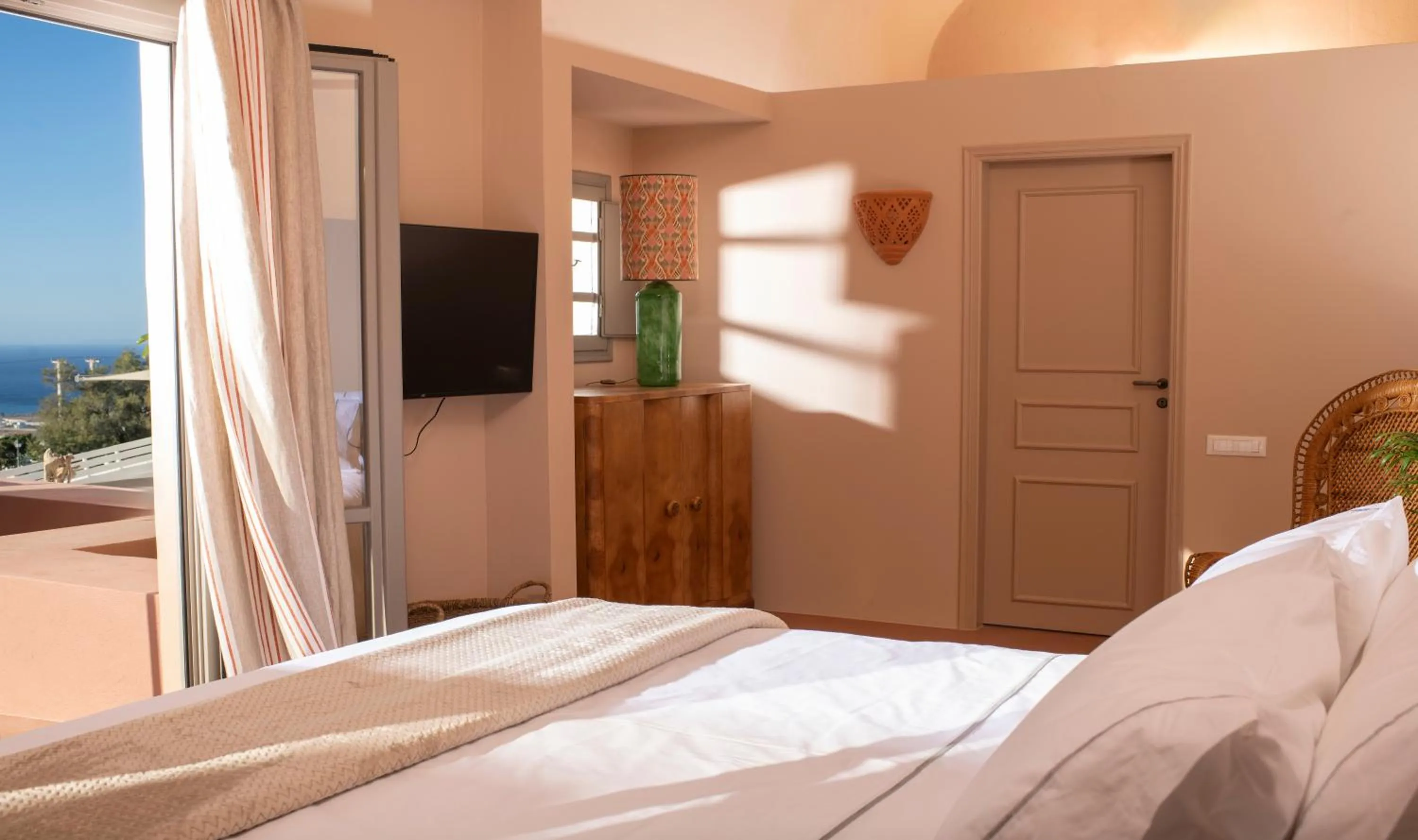 Bed in Terra Verde Oia by K&K