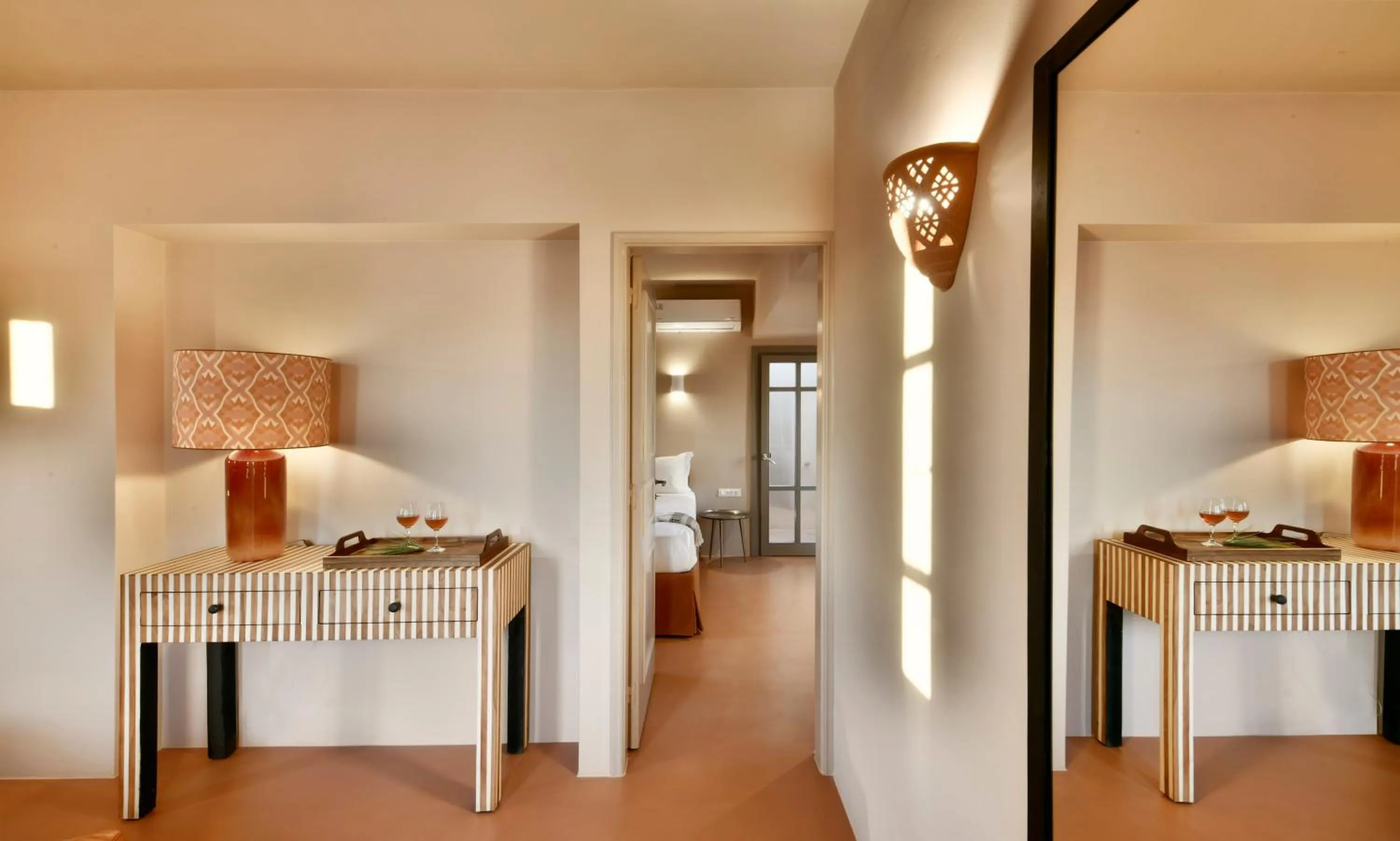 Bed in Terra Verde Oia by K&K