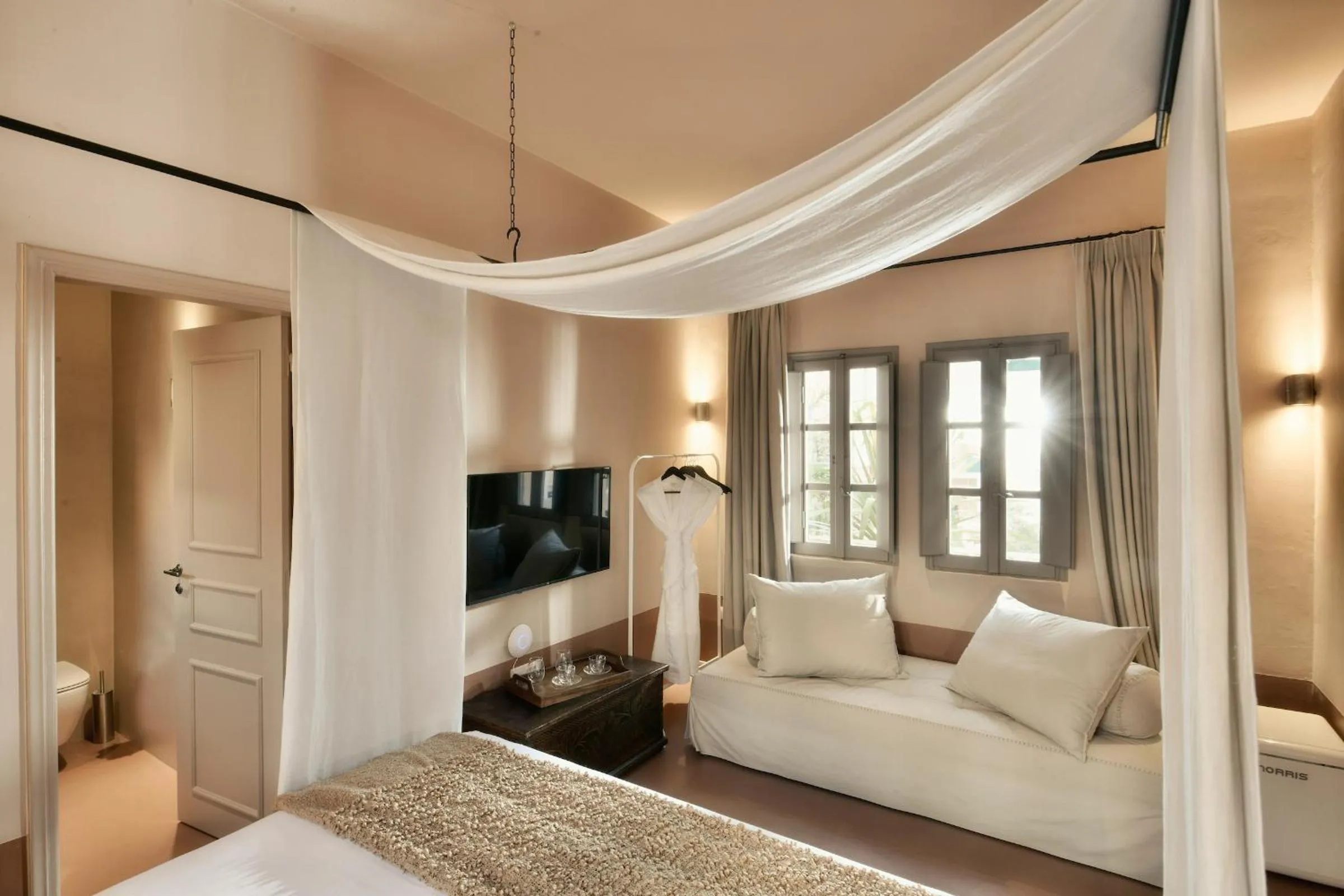 Bed in Terra Verde Oia by K&K