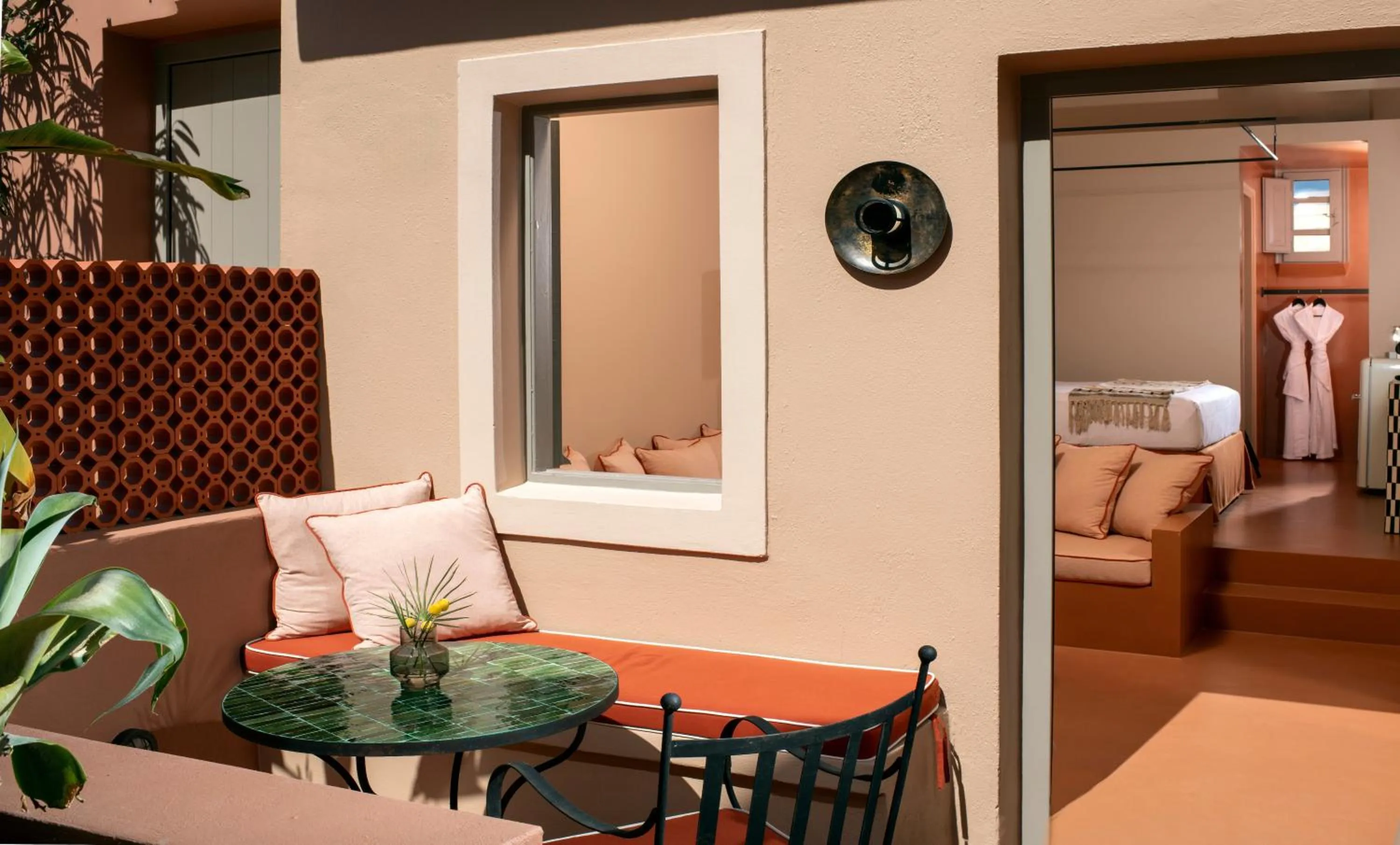 Bed in Terra Verde Oia by K&K