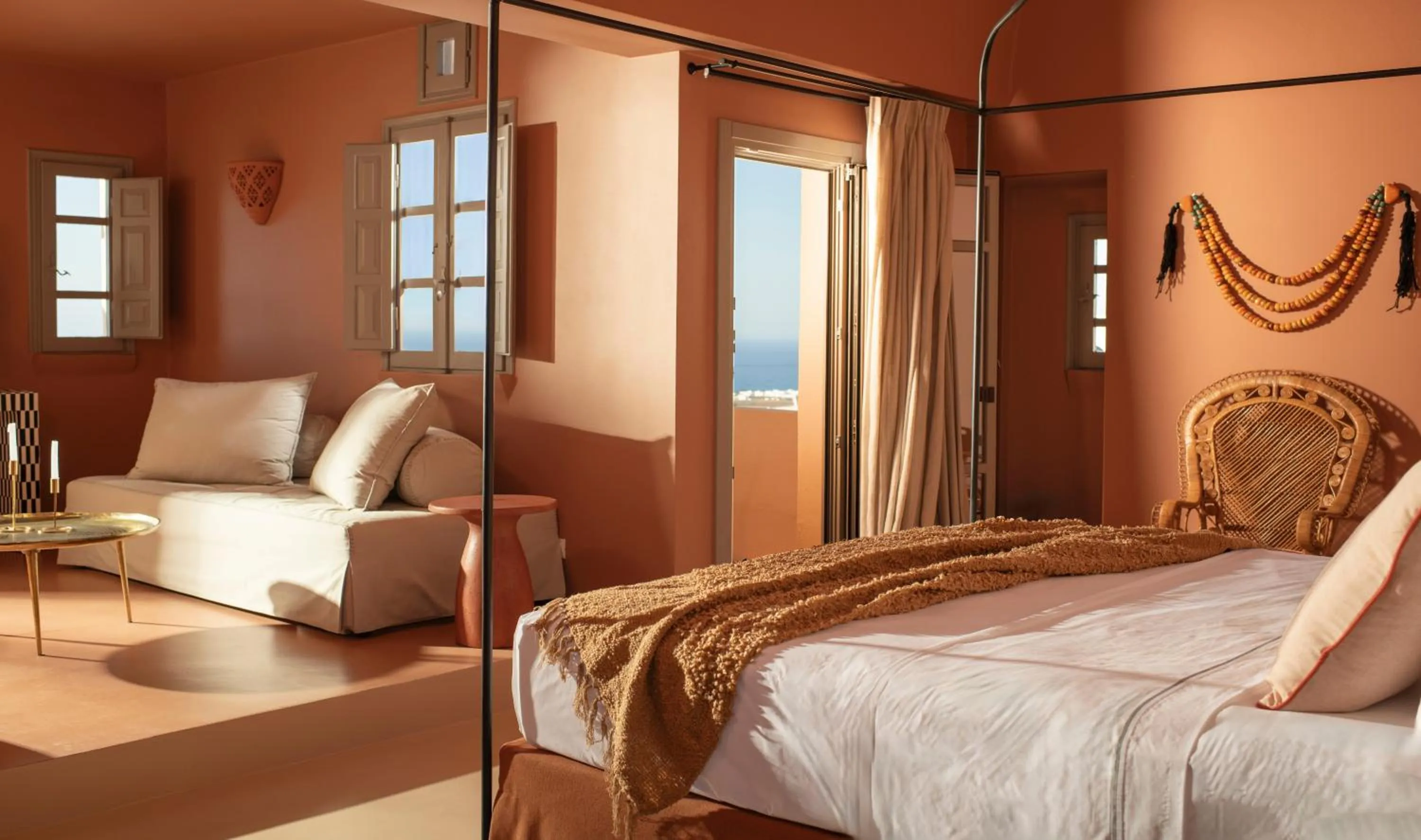 Bedroom, Bed in Terra Verde Oia by K&K