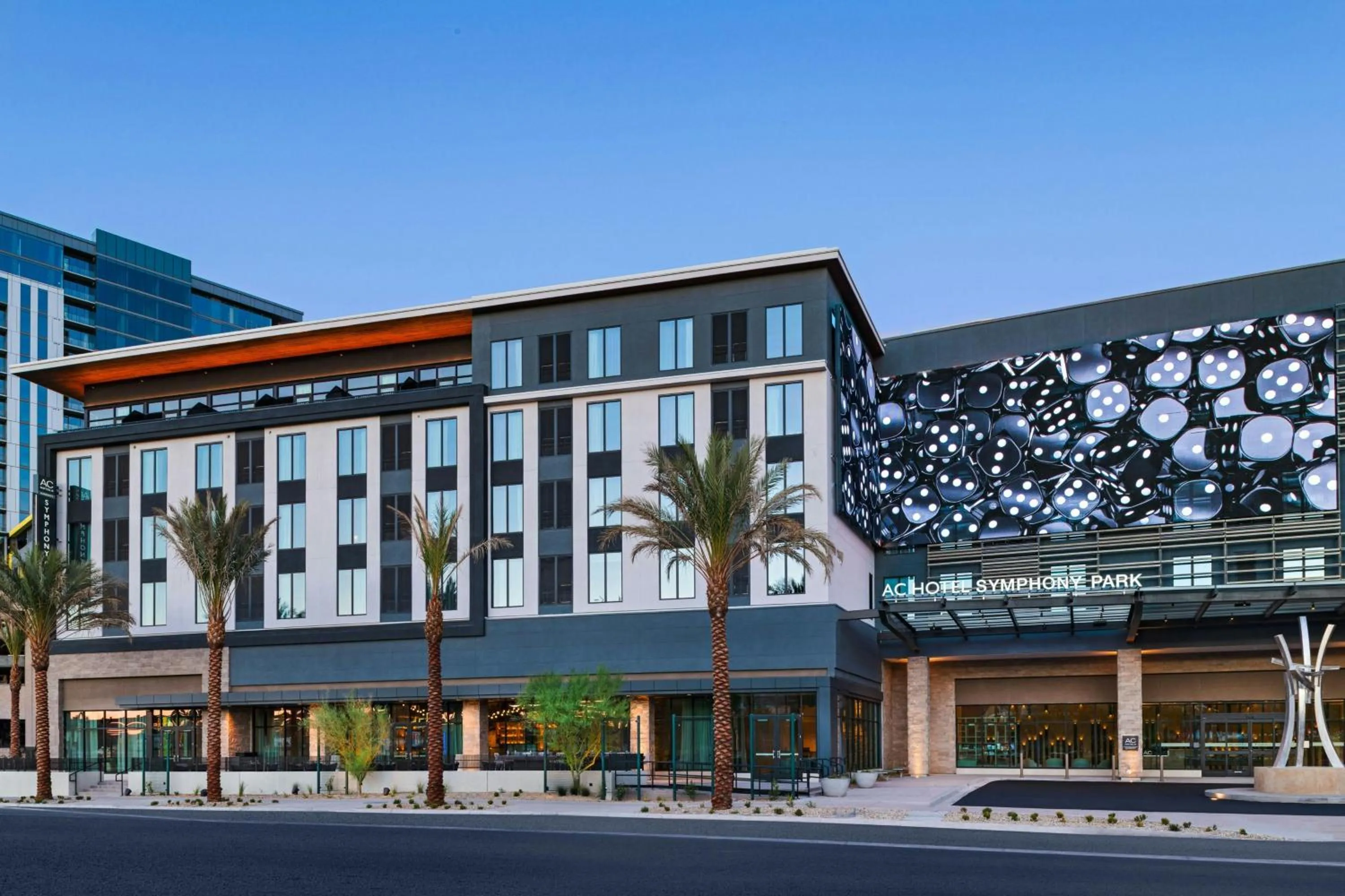 Property building in AC Hotel by Marriott Las Vegas Symphony Park