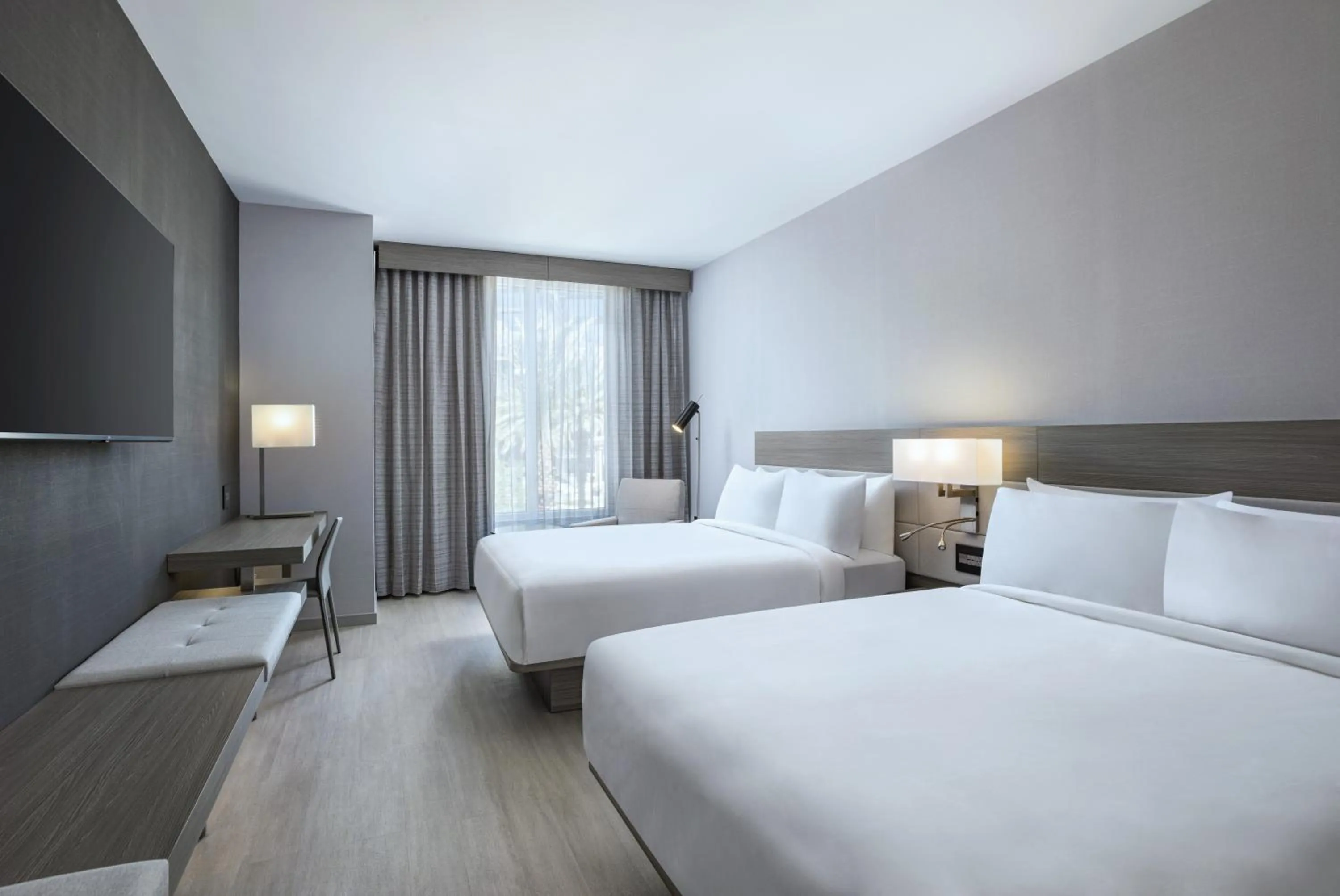 Bedroom, Bed in AC Hotel by Marriott Las Vegas Symphony Park