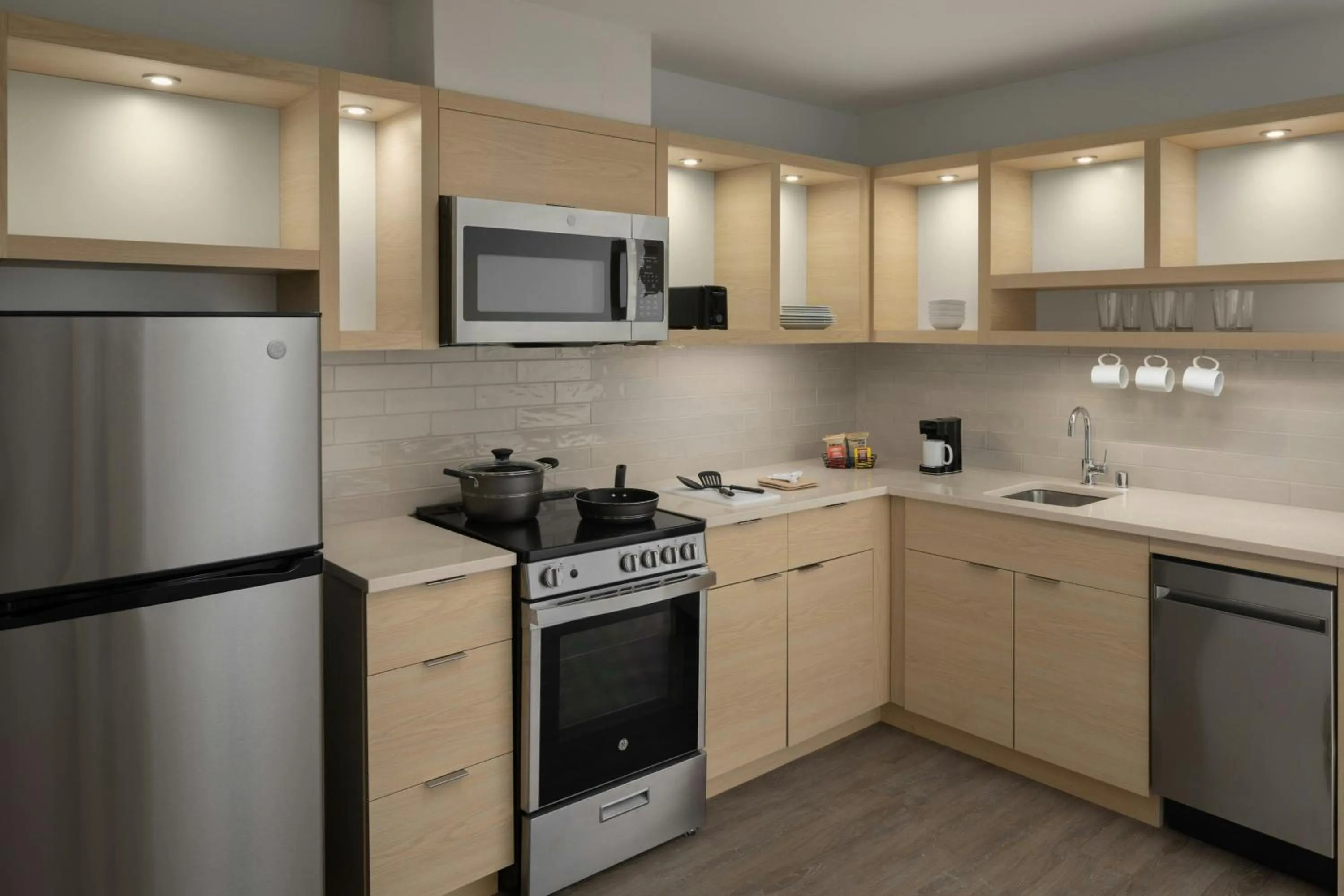 Bedroom in TownePlace Suites by Marriott San Jose Downtown