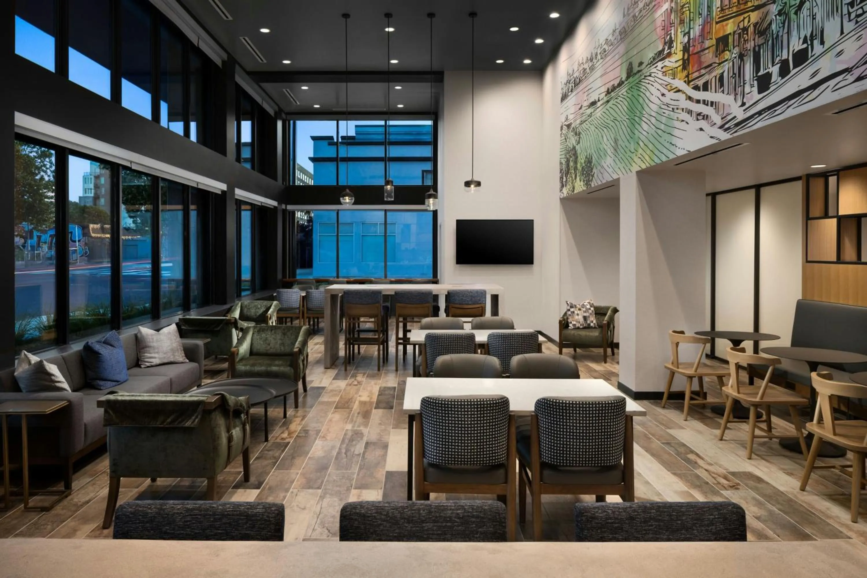 Lobby or reception in TownePlace Suites by Marriott San Jose Downtown