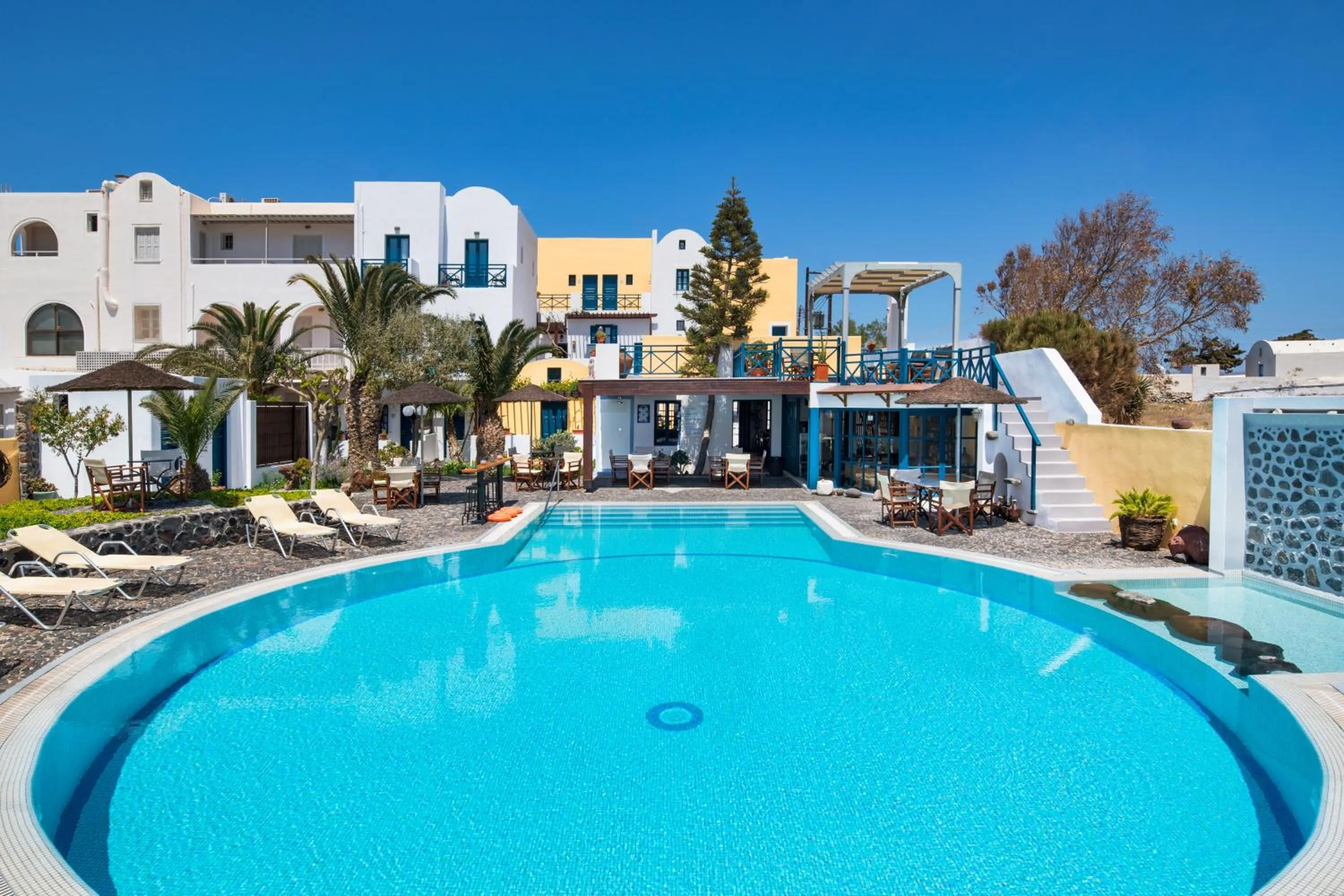Pool view in Kalimera Hotel