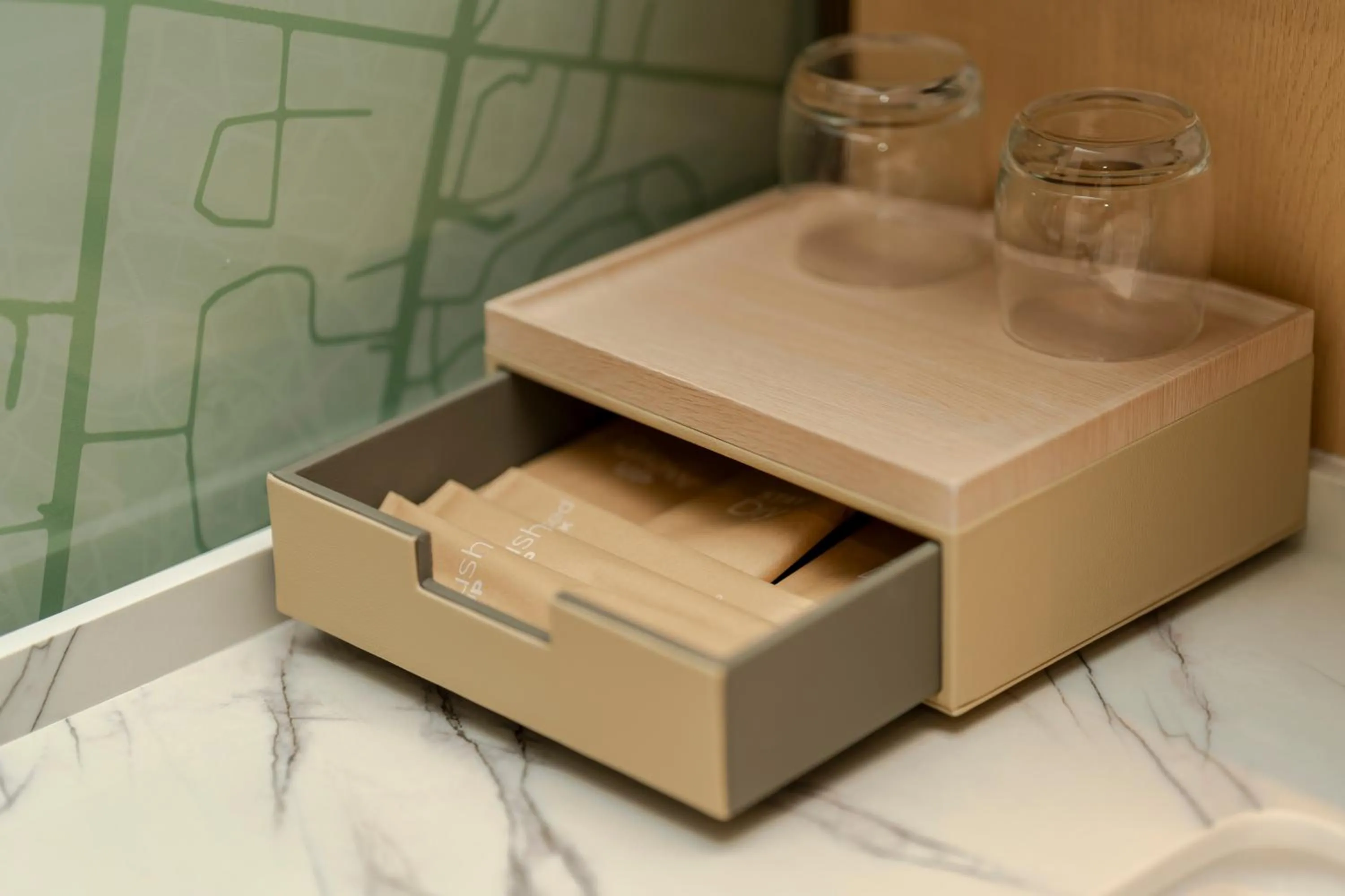 Decorative detail in Hilton Garden Inn Zhangjiajie Tianmen Mountain