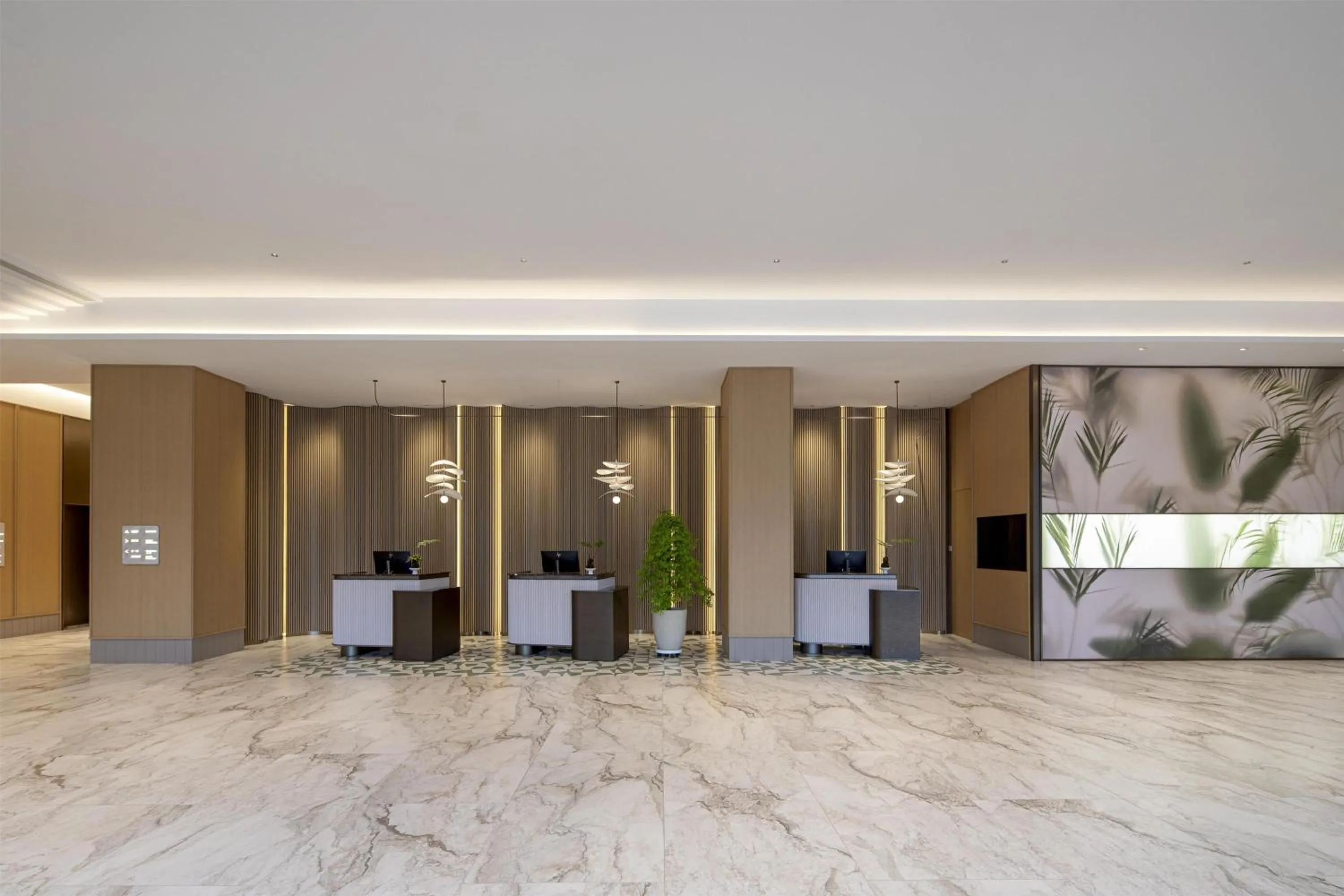 Lobby or reception in Hilton Garden Inn Zhangjiajie Tianmen Mountain