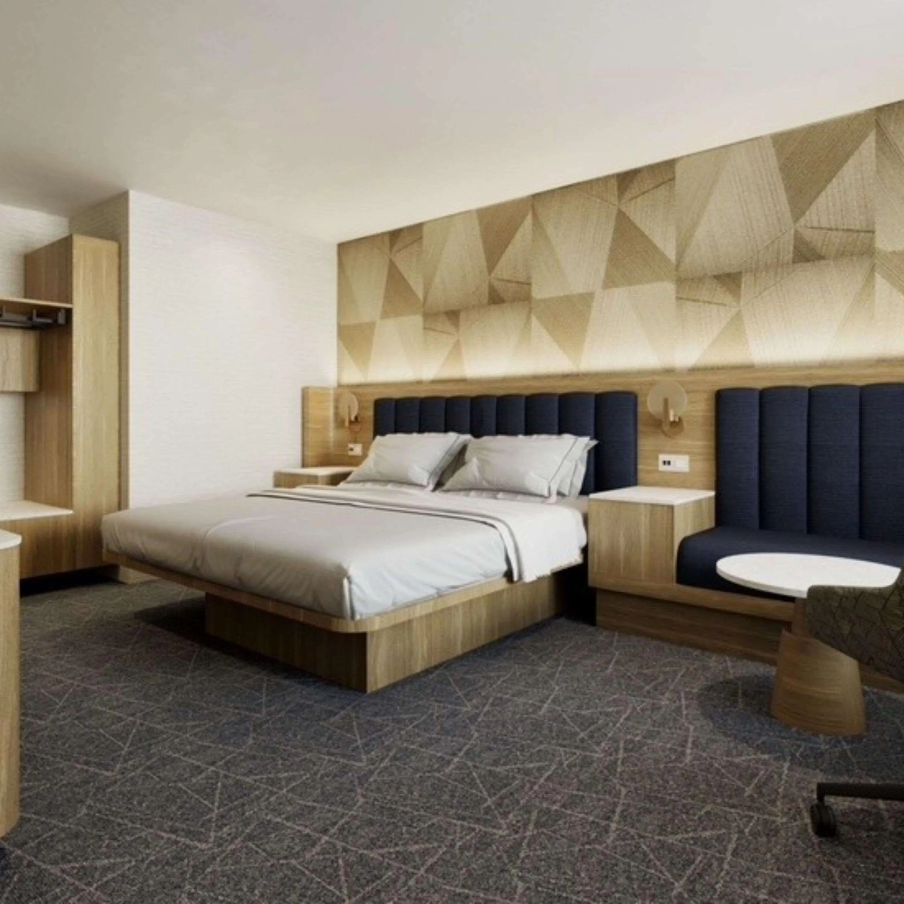 Bed in Hampton Inn By Hilton Calgary Downtown