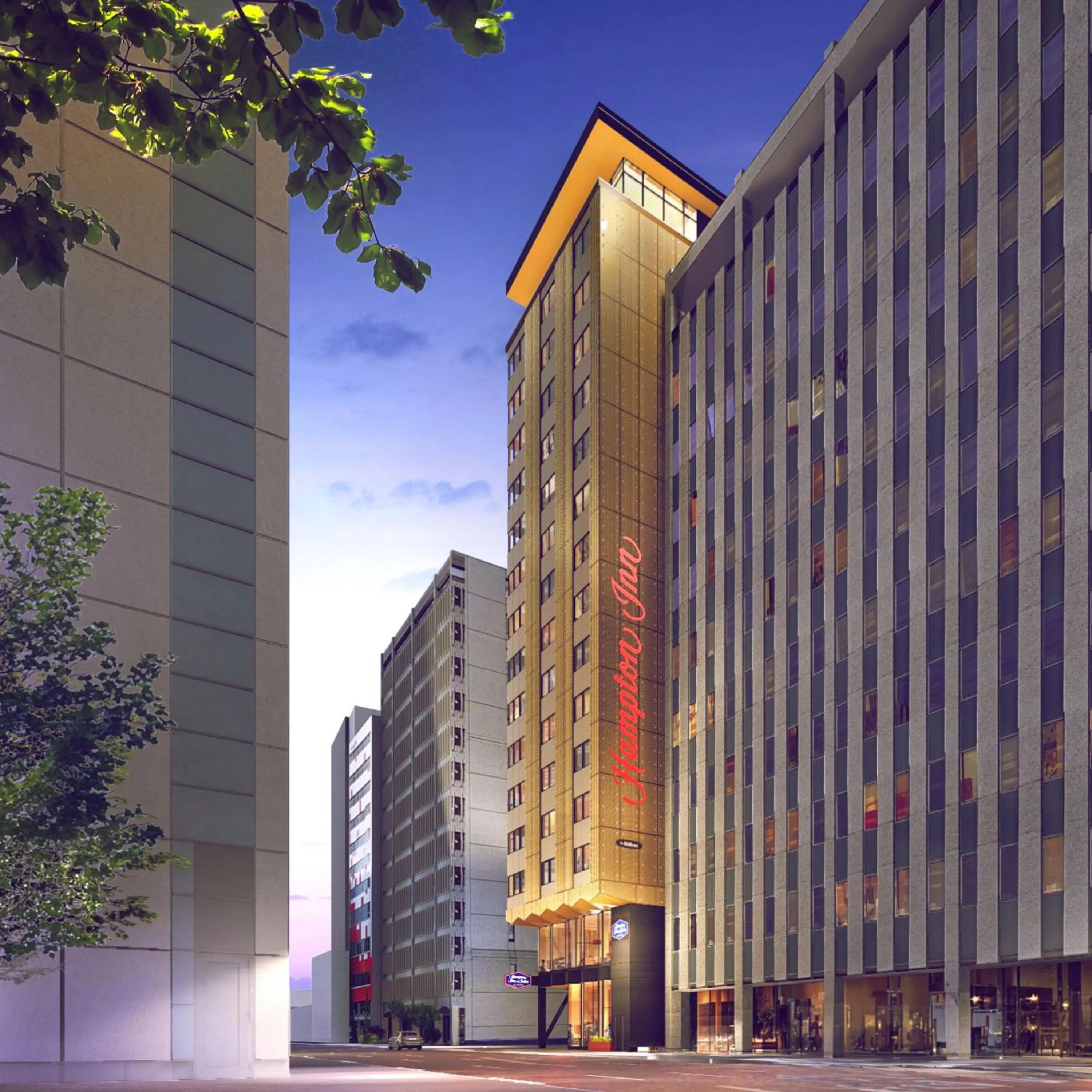 Property building in Hampton Inn By Hilton Calgary Downtown