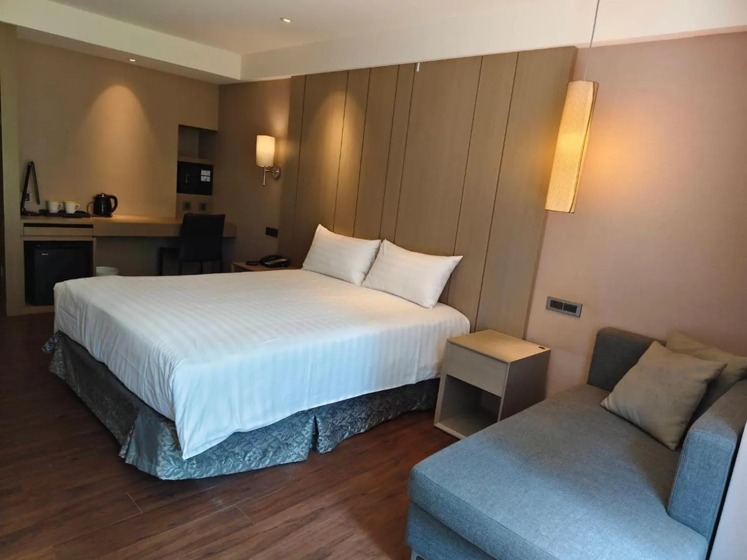 Bed in CHECK inn SELECT Taipei NeiHu