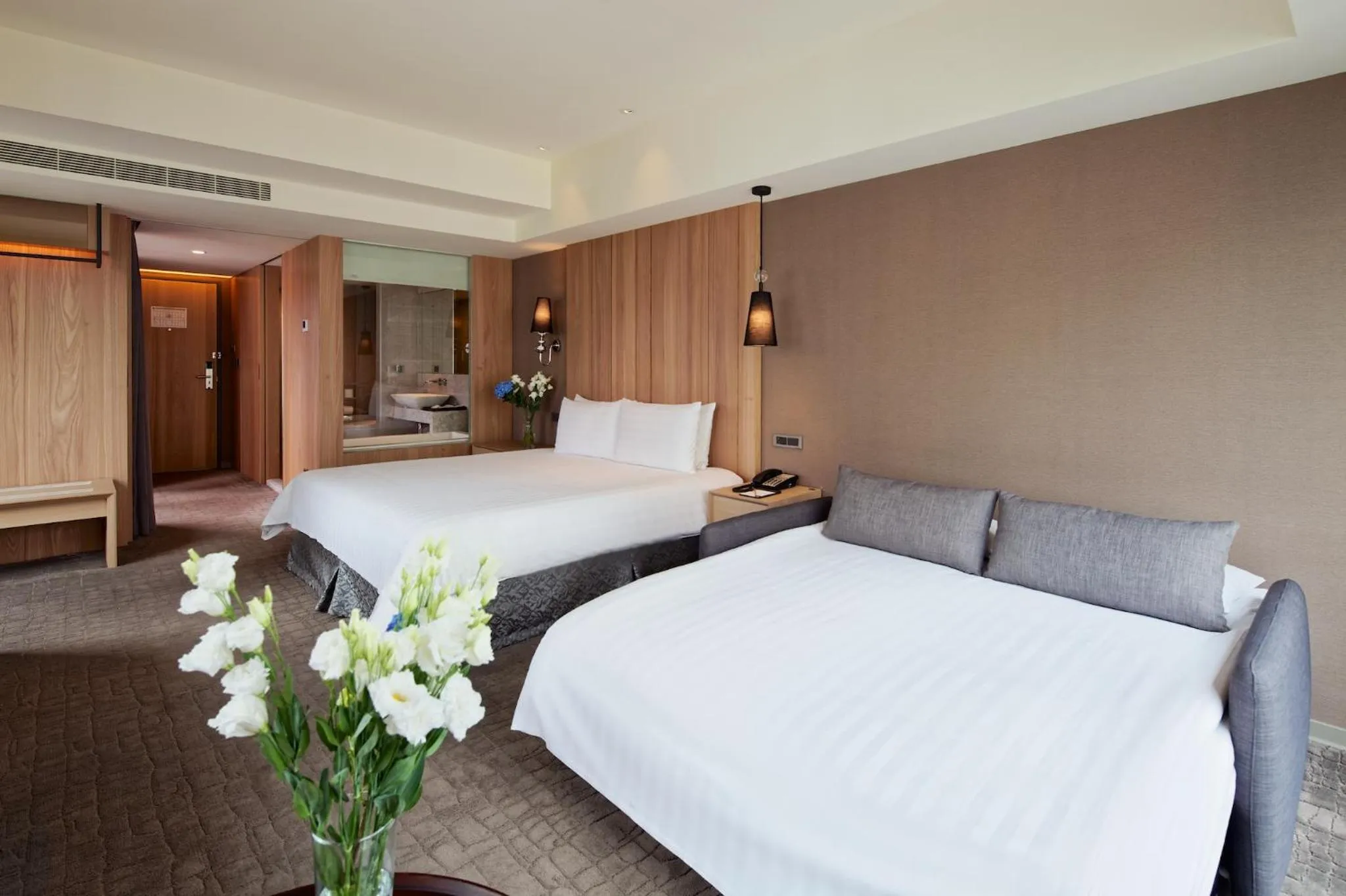 Bed in CHECK inn SELECT Taipei NeiHu