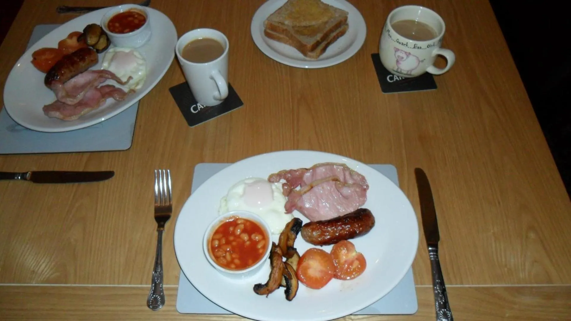 English/Irish breakfast in The Bear