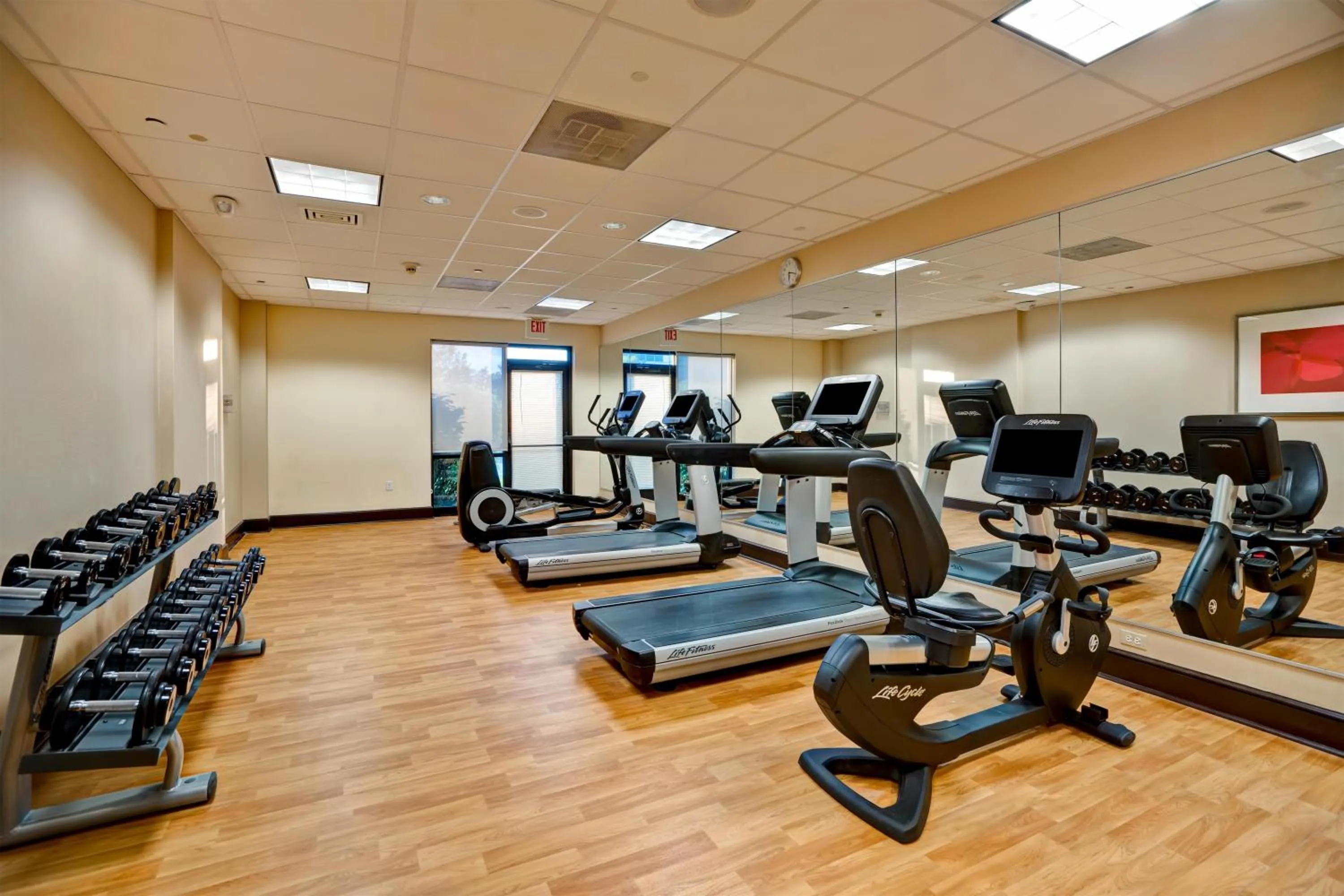 Fitness centre/facilities in Hyatt Place Baltimore/BWI Airport