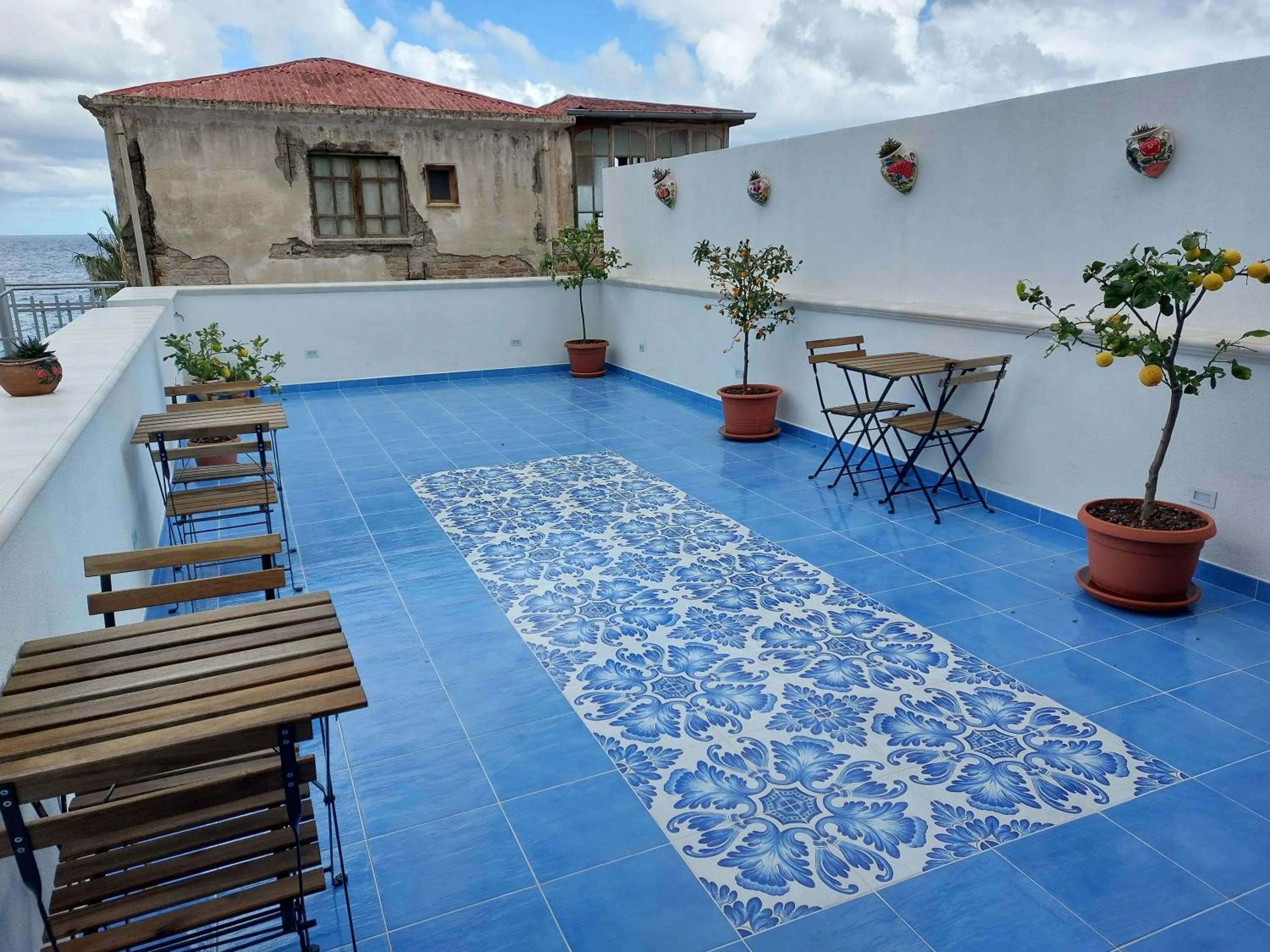 Balcony/Terrace in B&B La Filanda