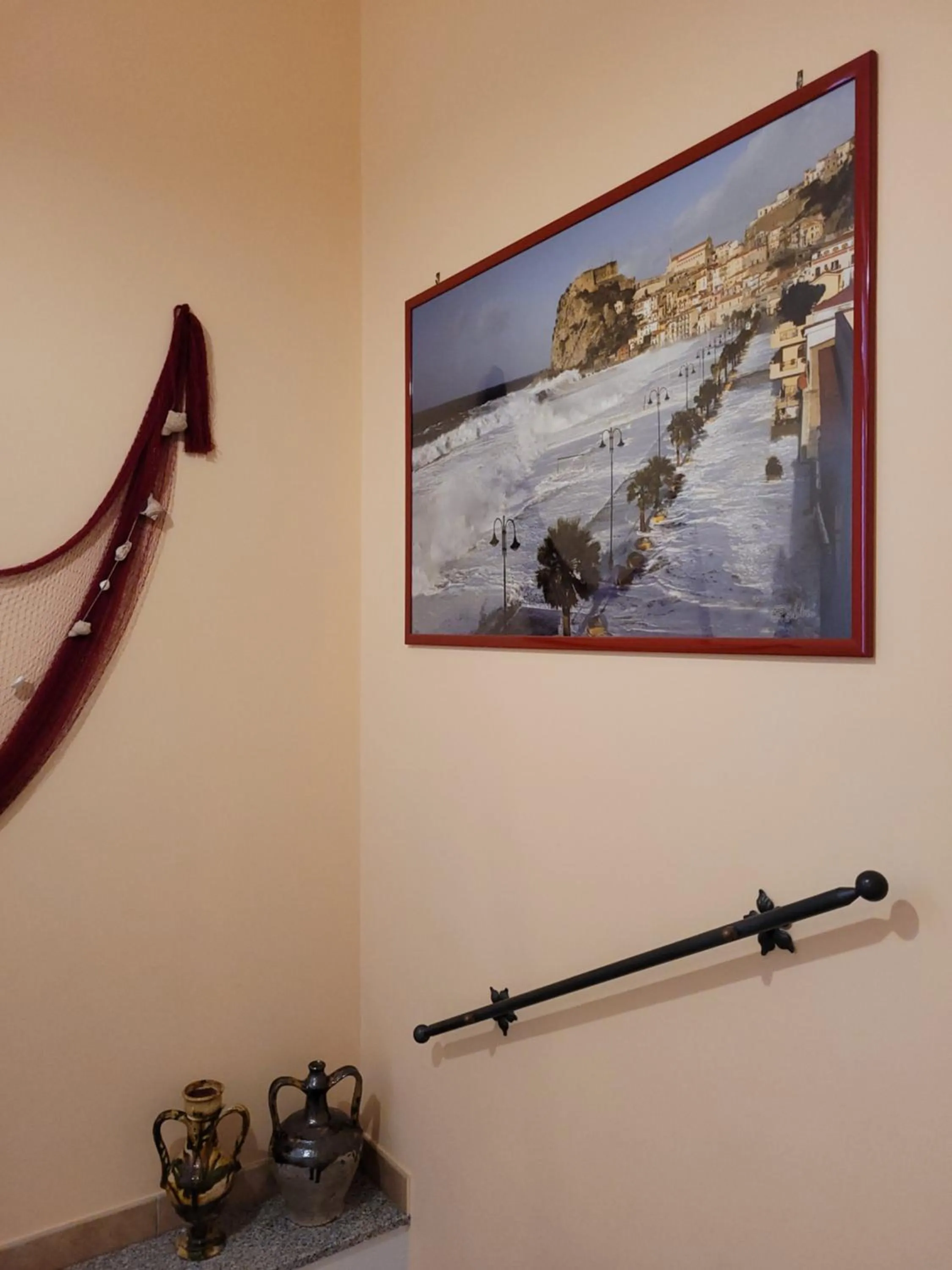 Decorative detail in B&B La Filanda