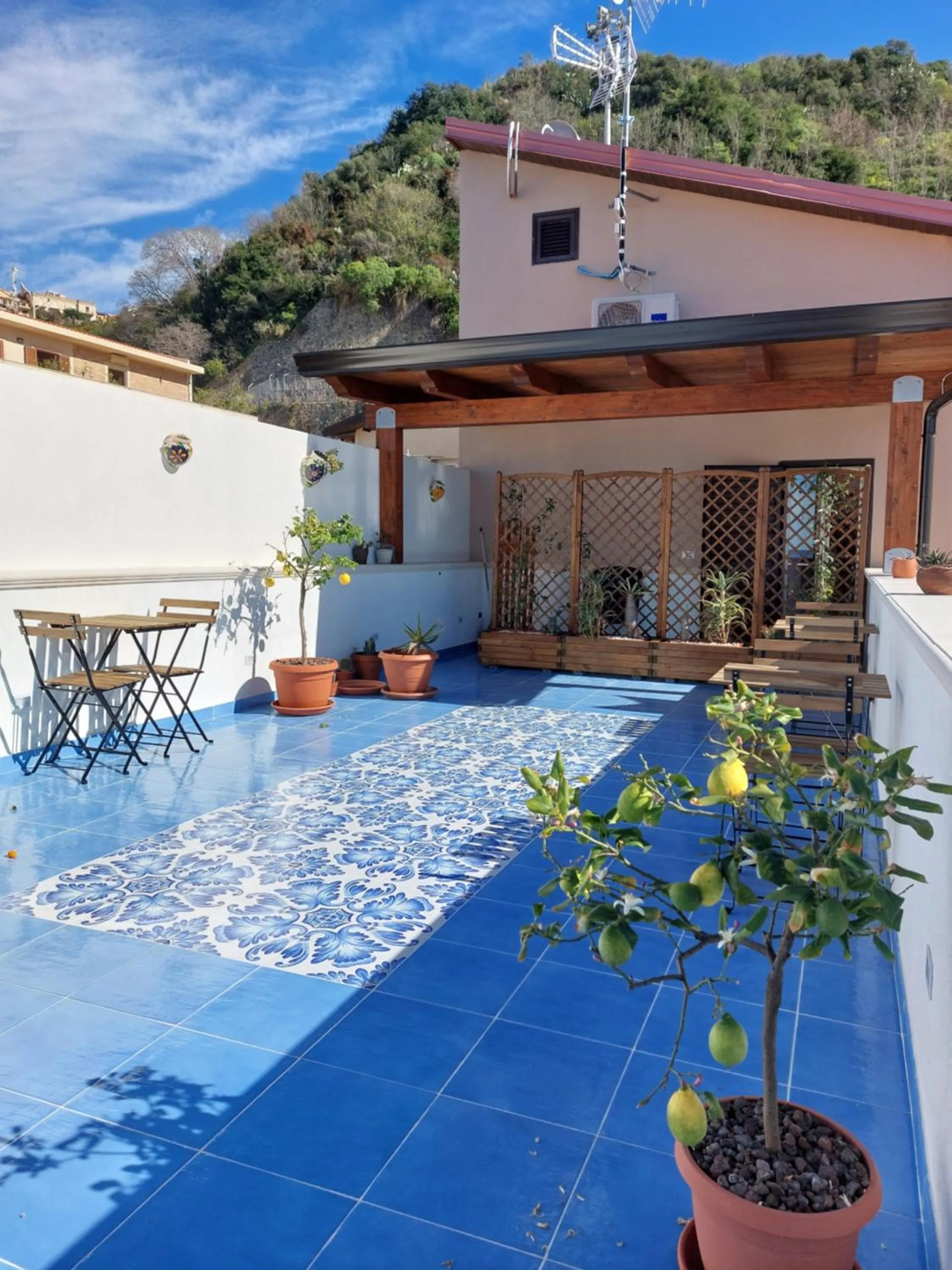 Balcony/Terrace in B&B La Filanda