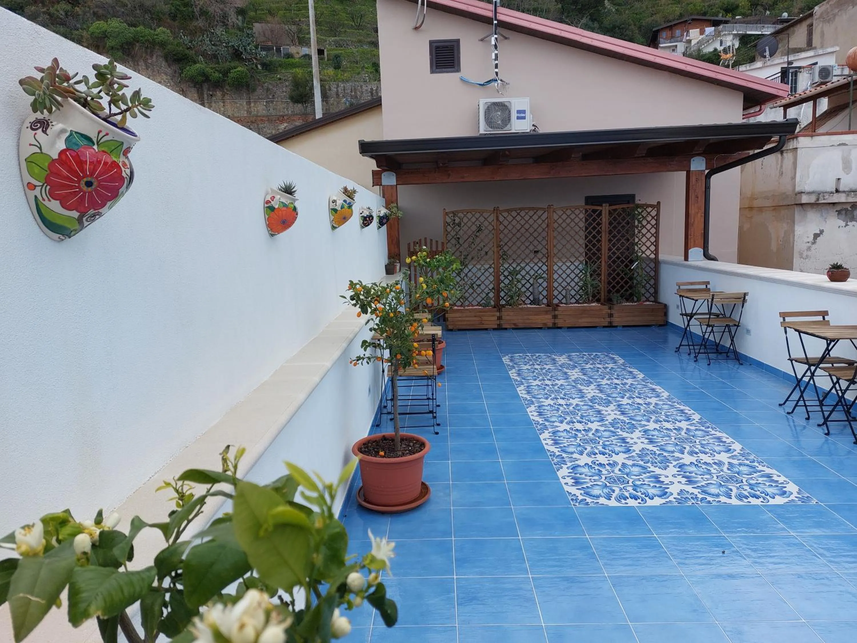 Balcony/Terrace in B&B La Filanda