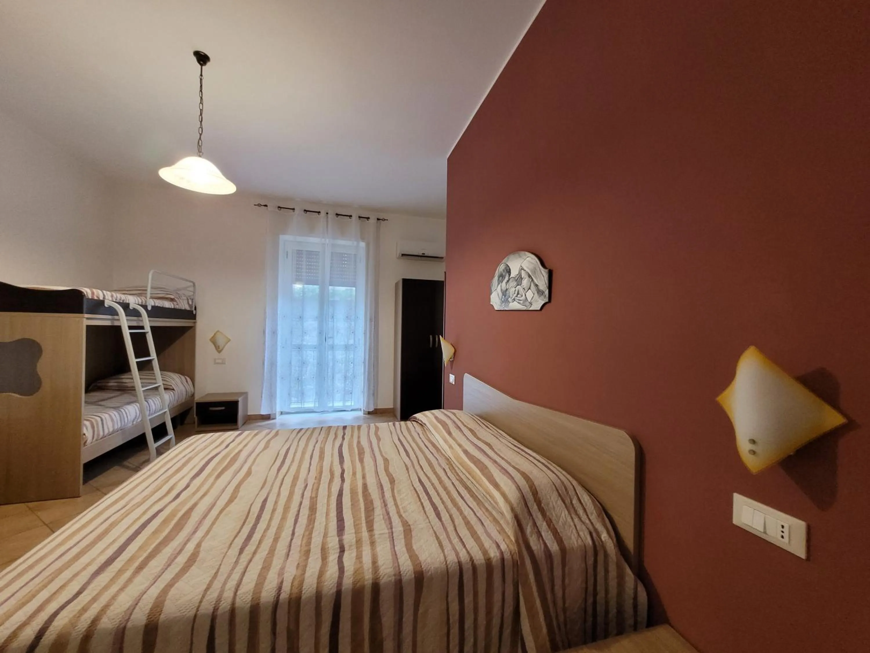 Bedroom, Bed in B&B La Filanda