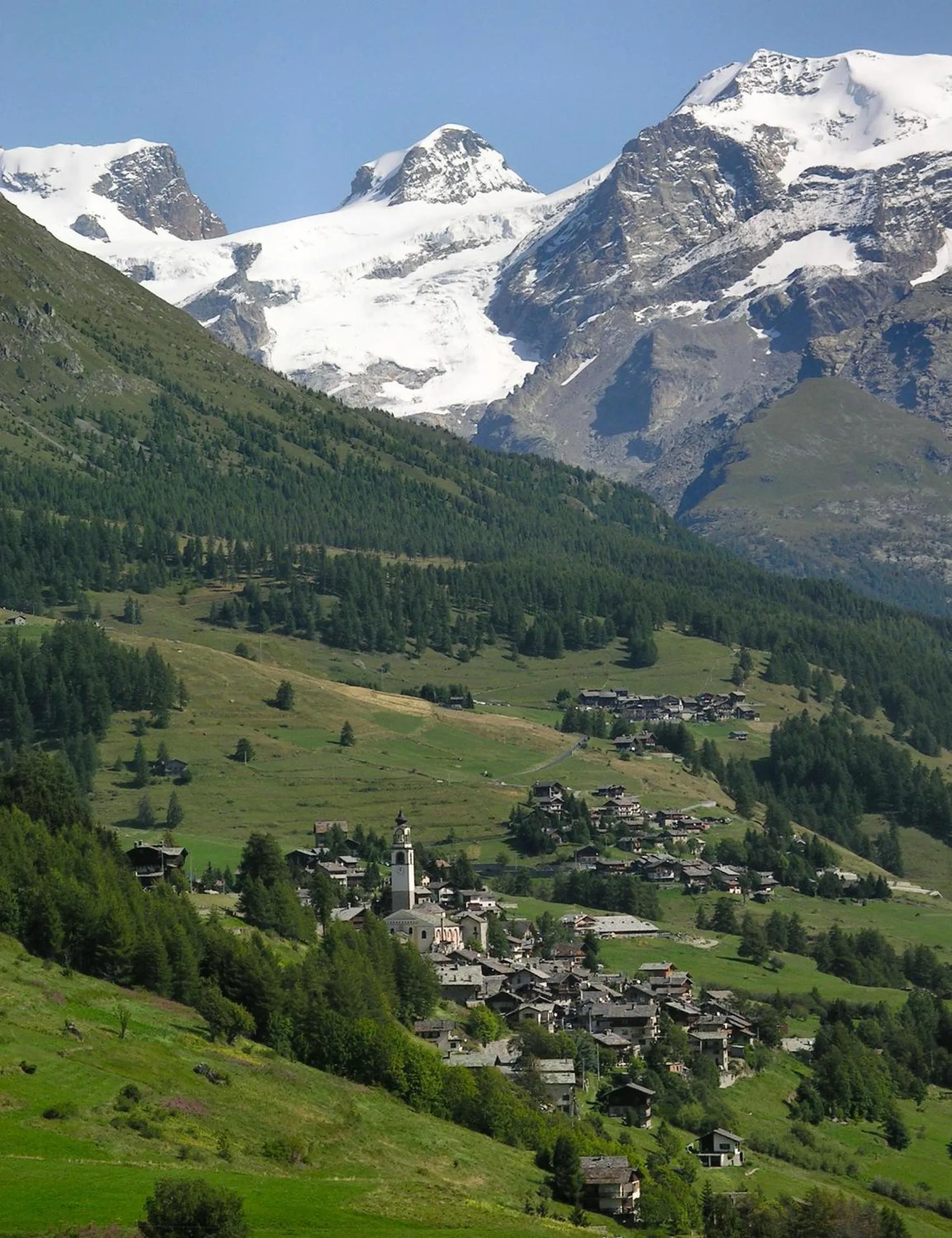 Natural landscape in Residence Lo Peyo