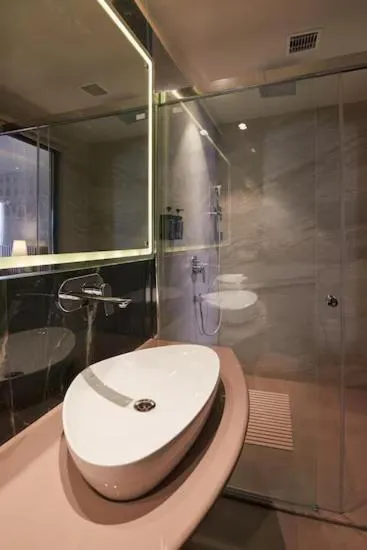 Bathroom in Rudraksh The Hotel