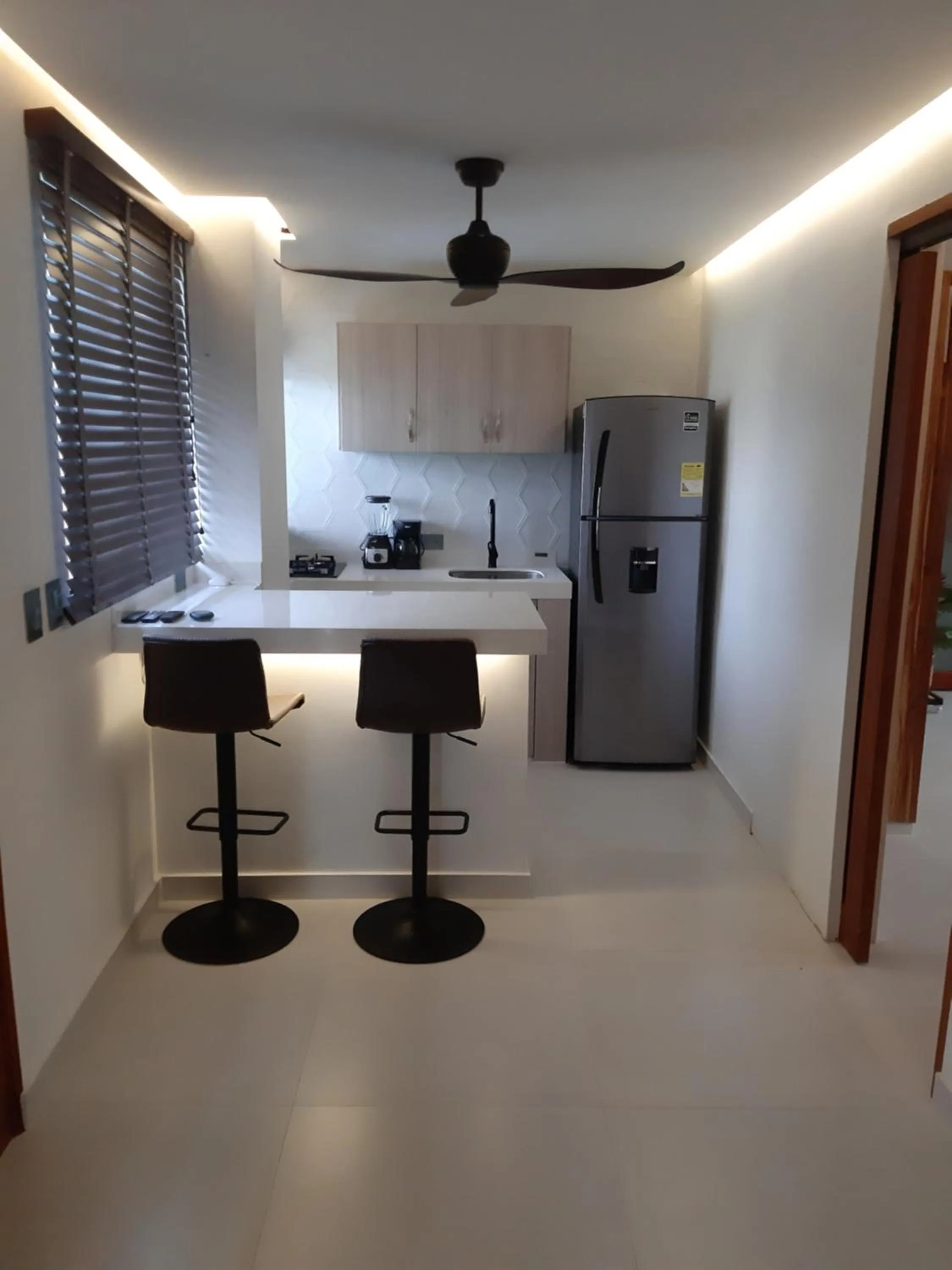 Kitchen or kitchenette in Camino Palmero Coveñas