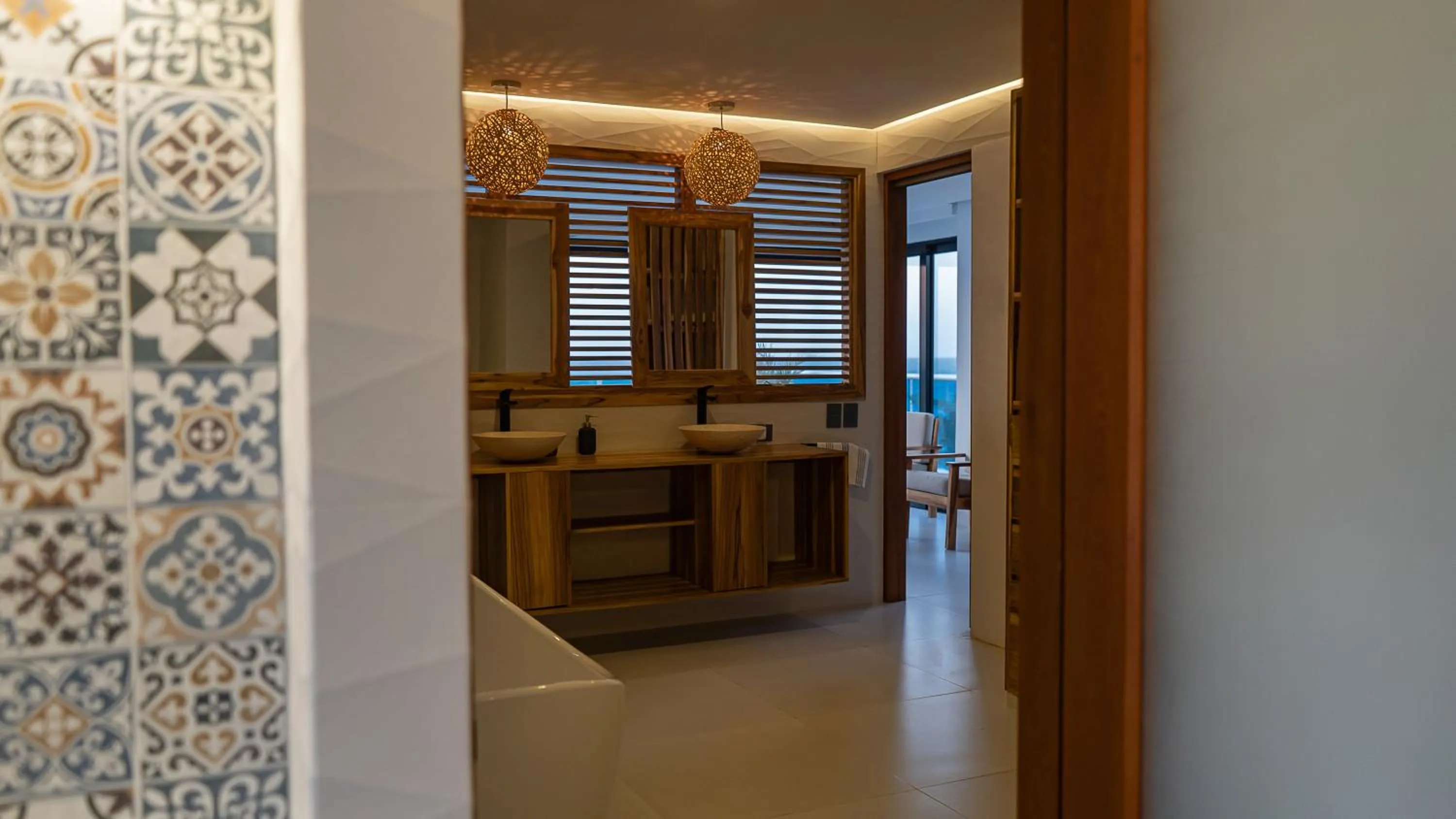 Bathroom in Camino Palmero Coveñas