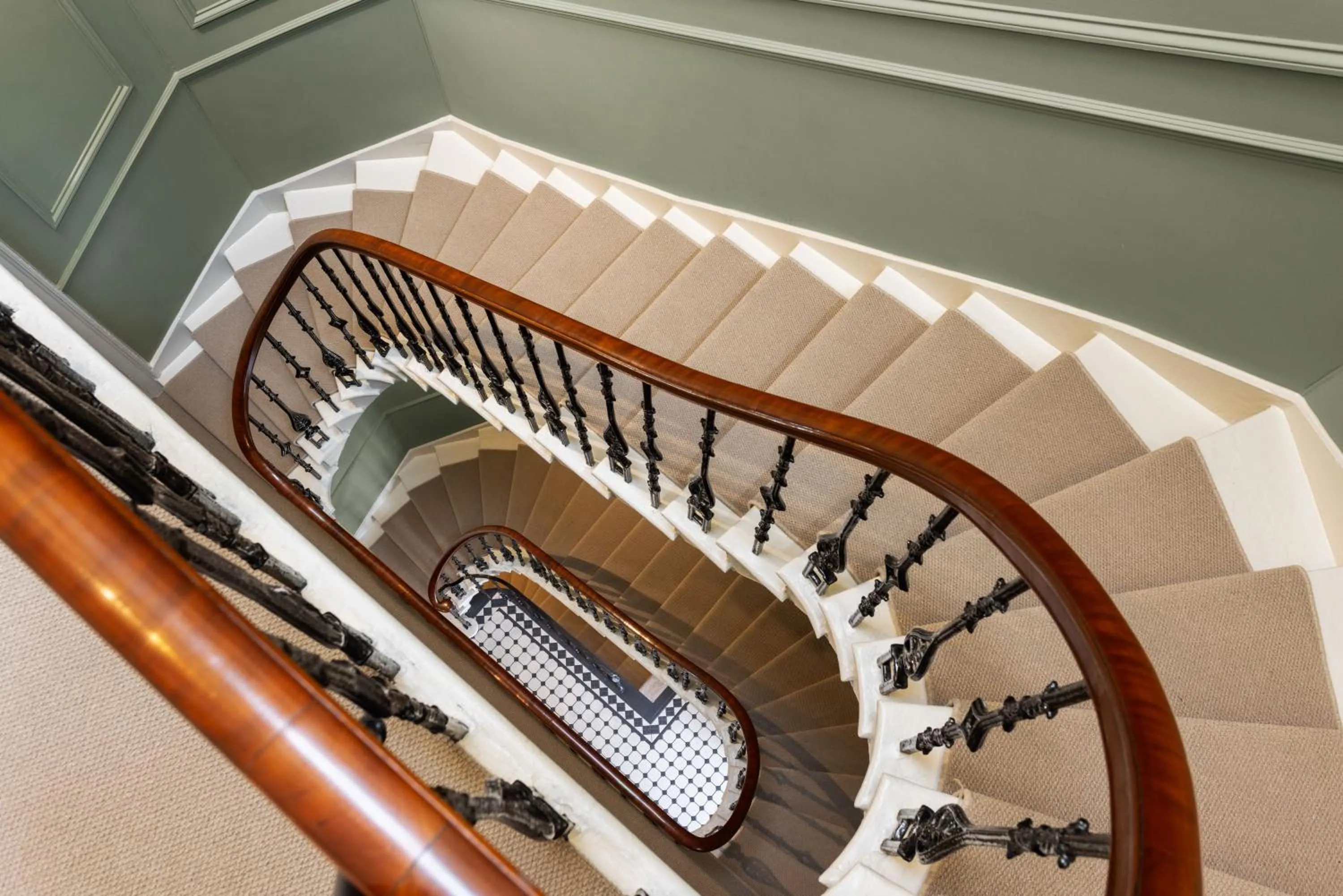 Decorative detail in The Townhouse, Leith