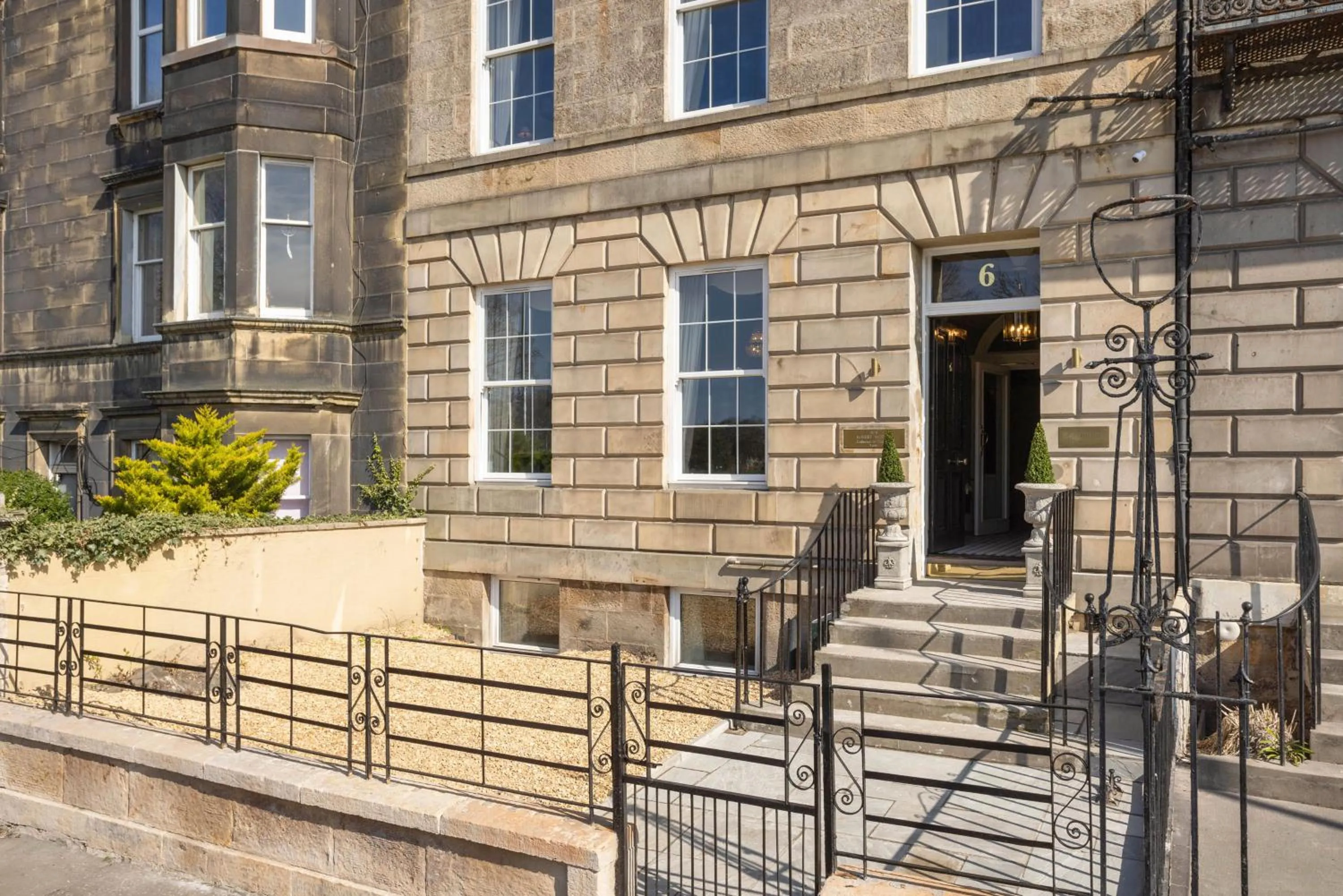 Property building in The Townhouse, Leith