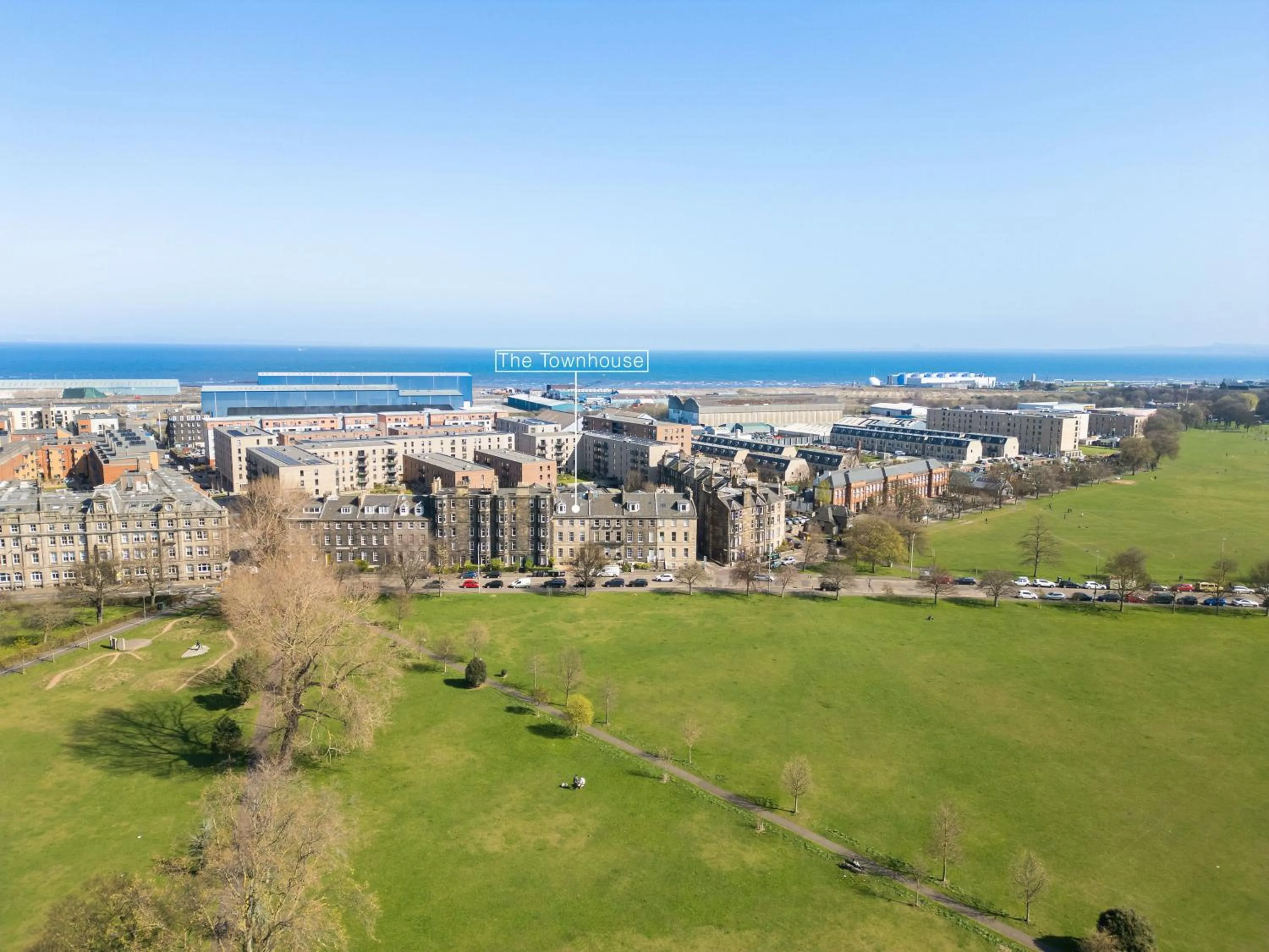Bird's eye view in The Townhouse, Leith