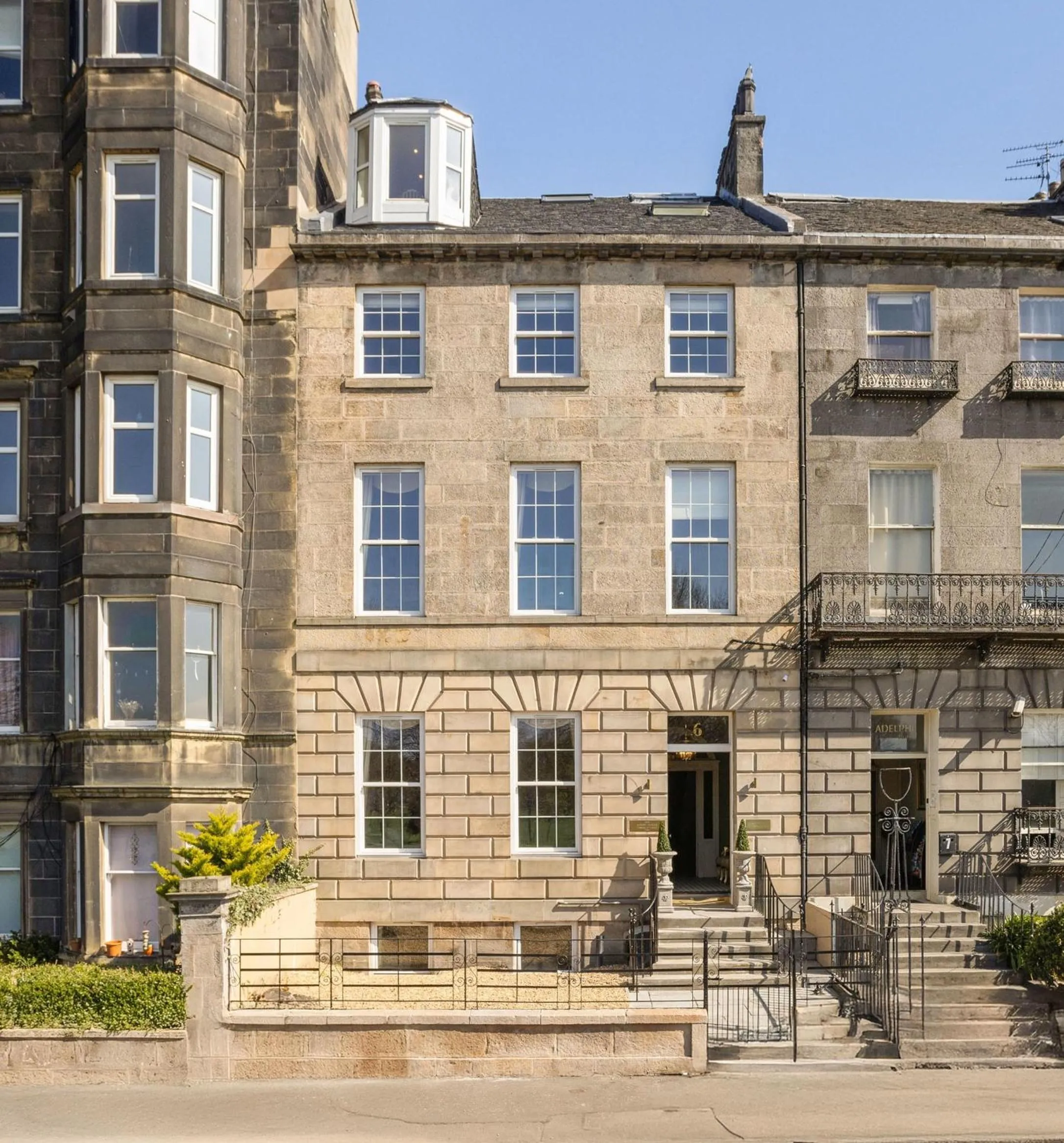 Property building in The Townhouse, Leith