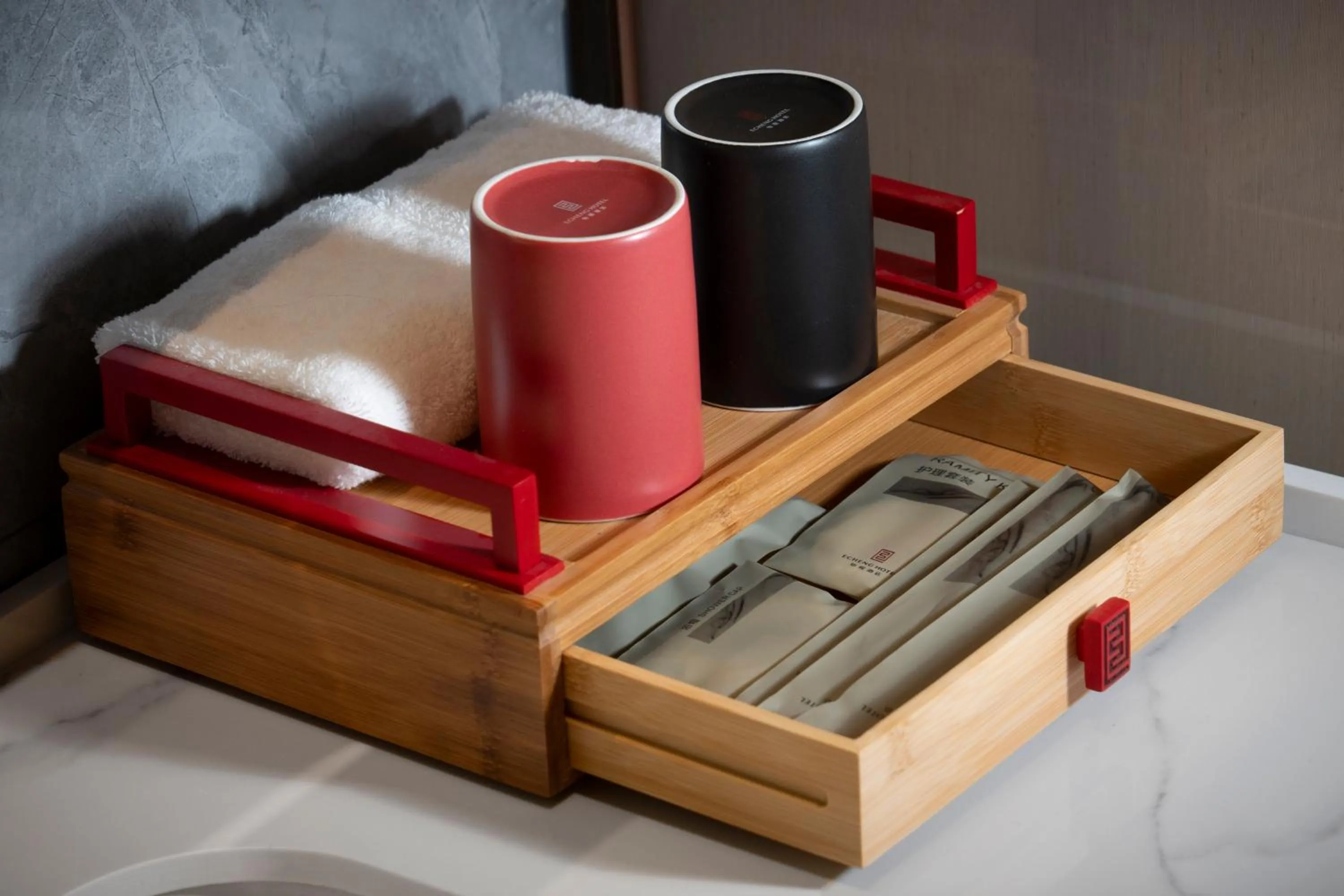 Decorative detail in Echeng Hotel Chengdu Chunxi Road Taikoo Li