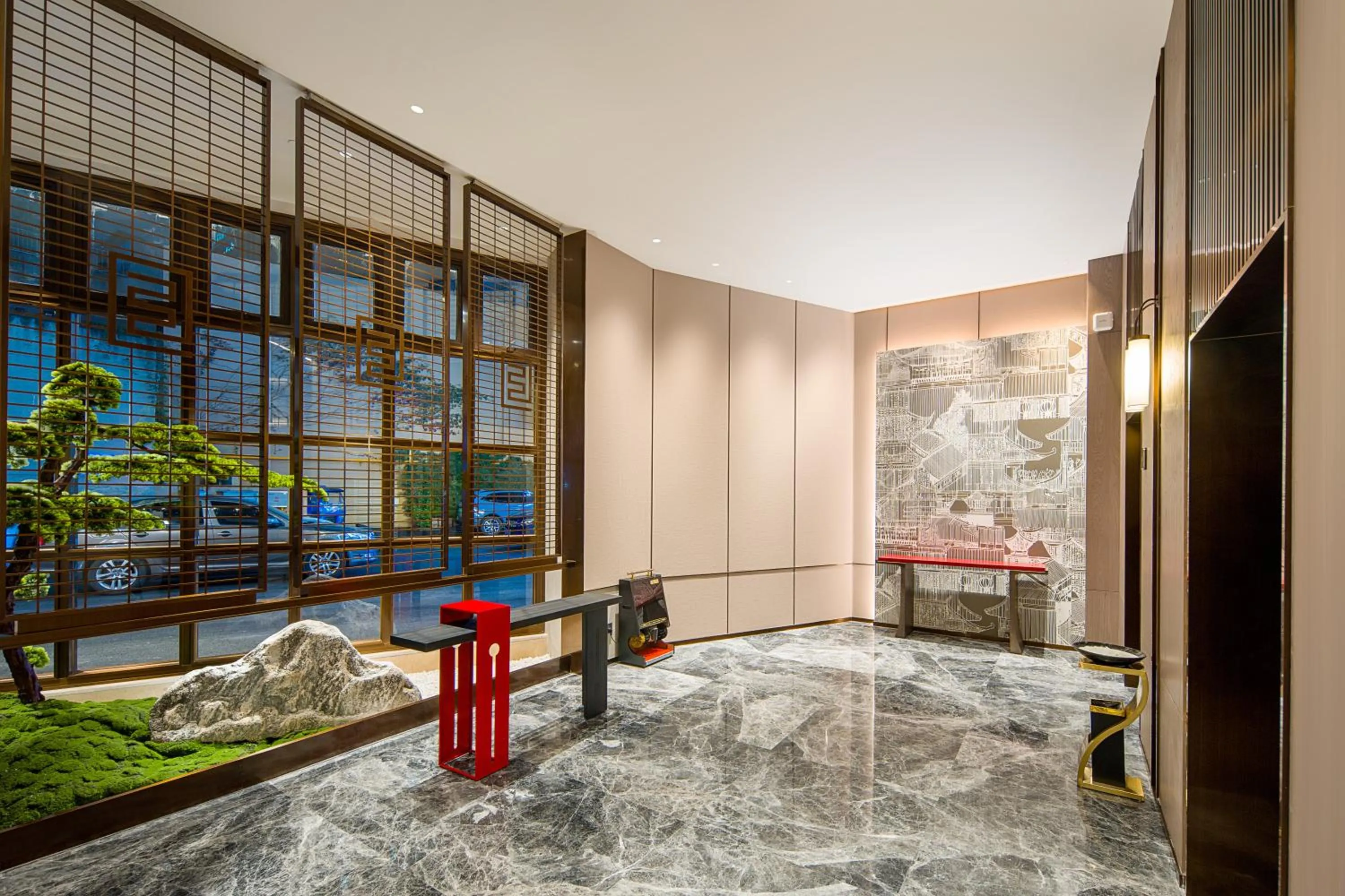 elevator in Echeng Hotel Chengdu Chunxi Road Taikoo Li