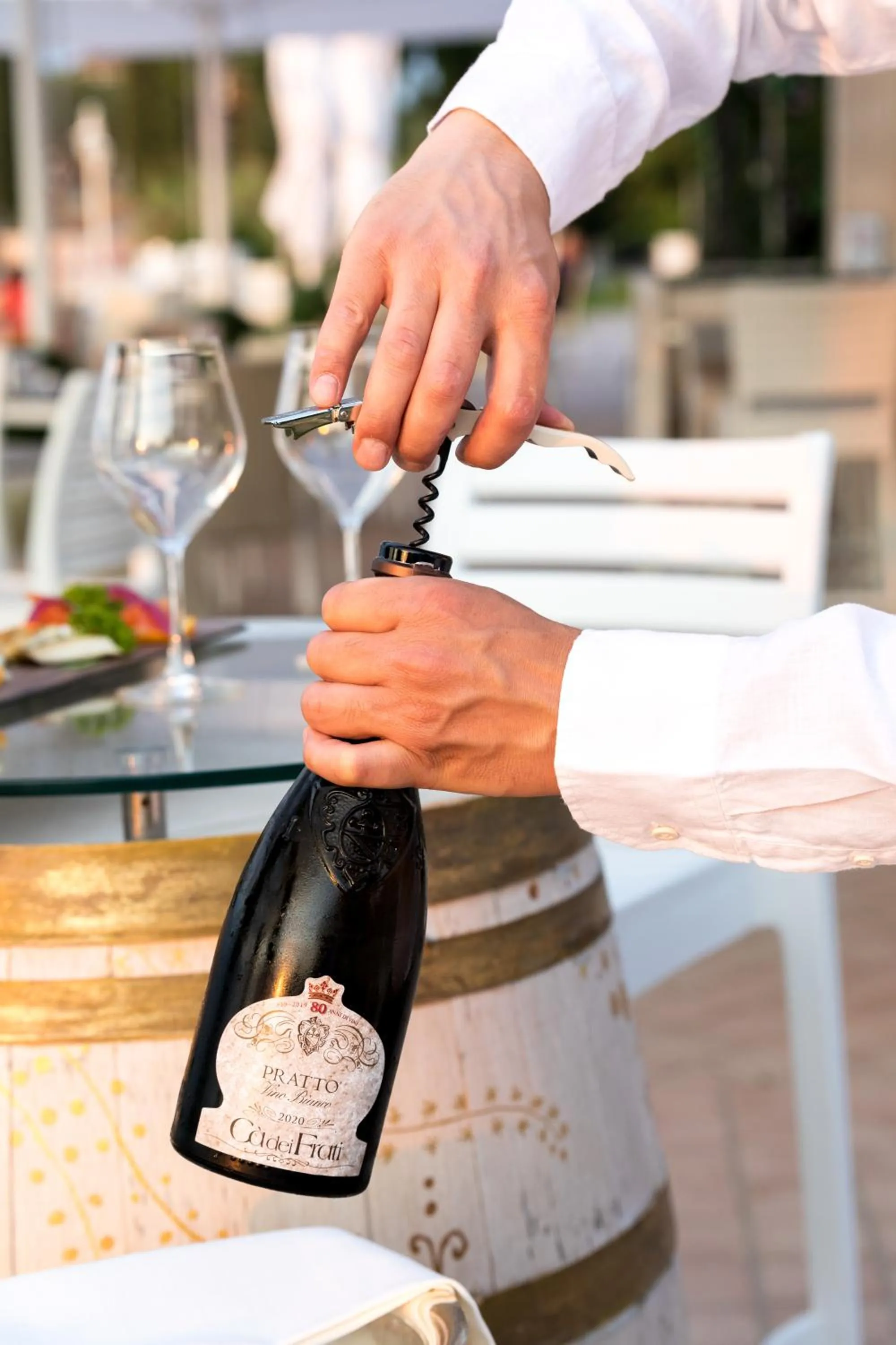 Restaurant/places to eat in Hotel Aquila D'Oro Desenzano