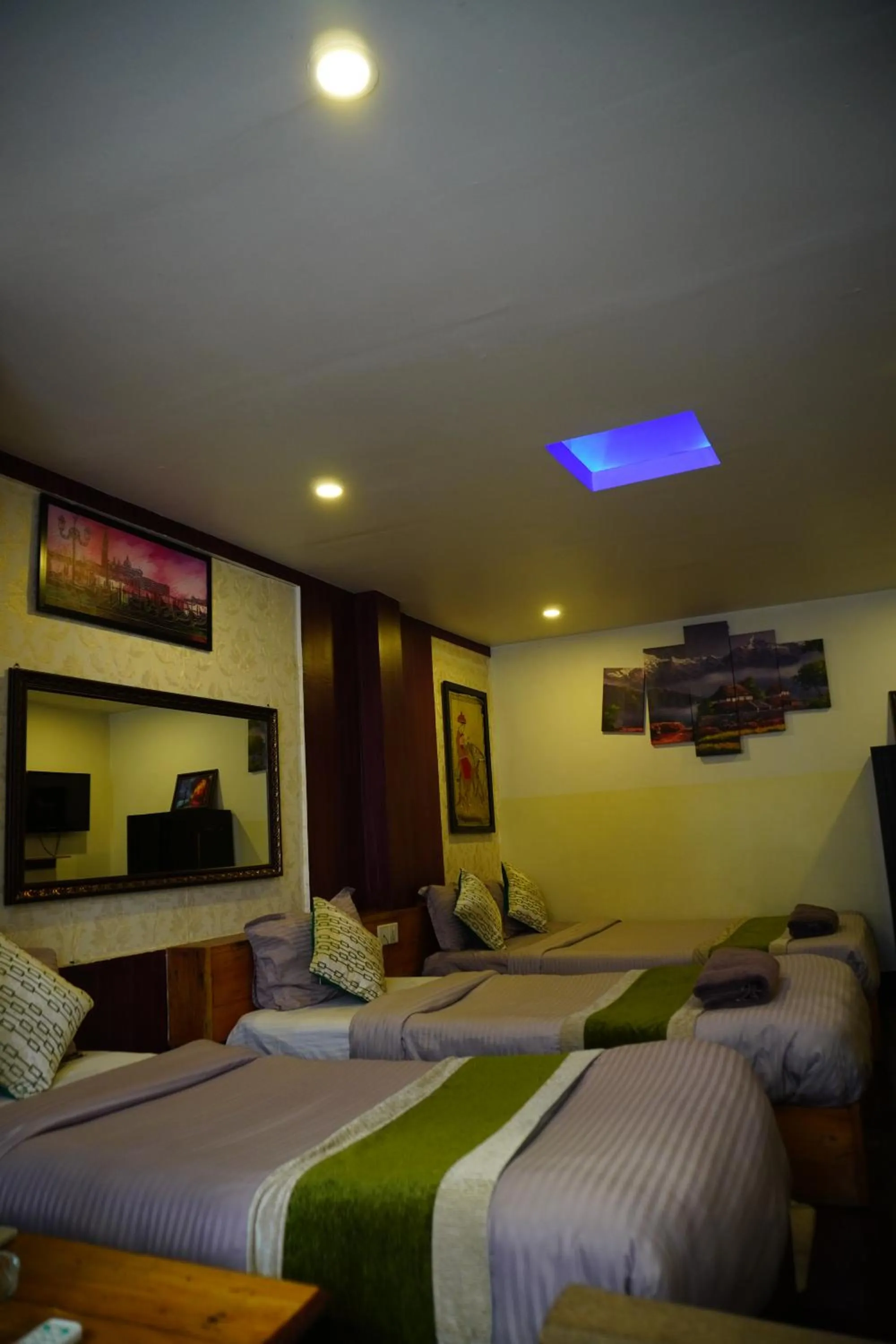 Bed in Hotel Shree Tara