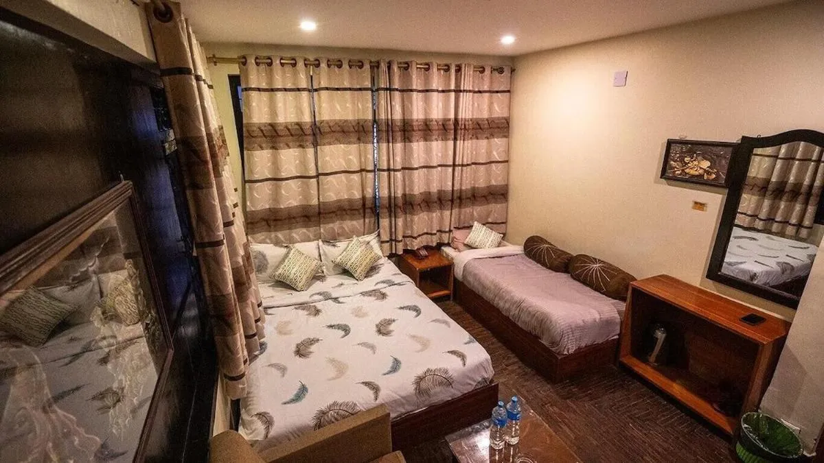 Bed in Hotel Shree Tara