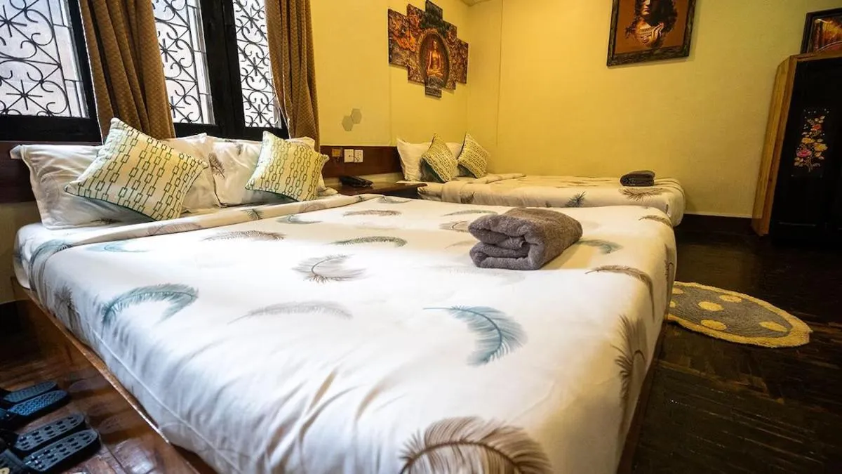 Bed in Hotel Shree Tara