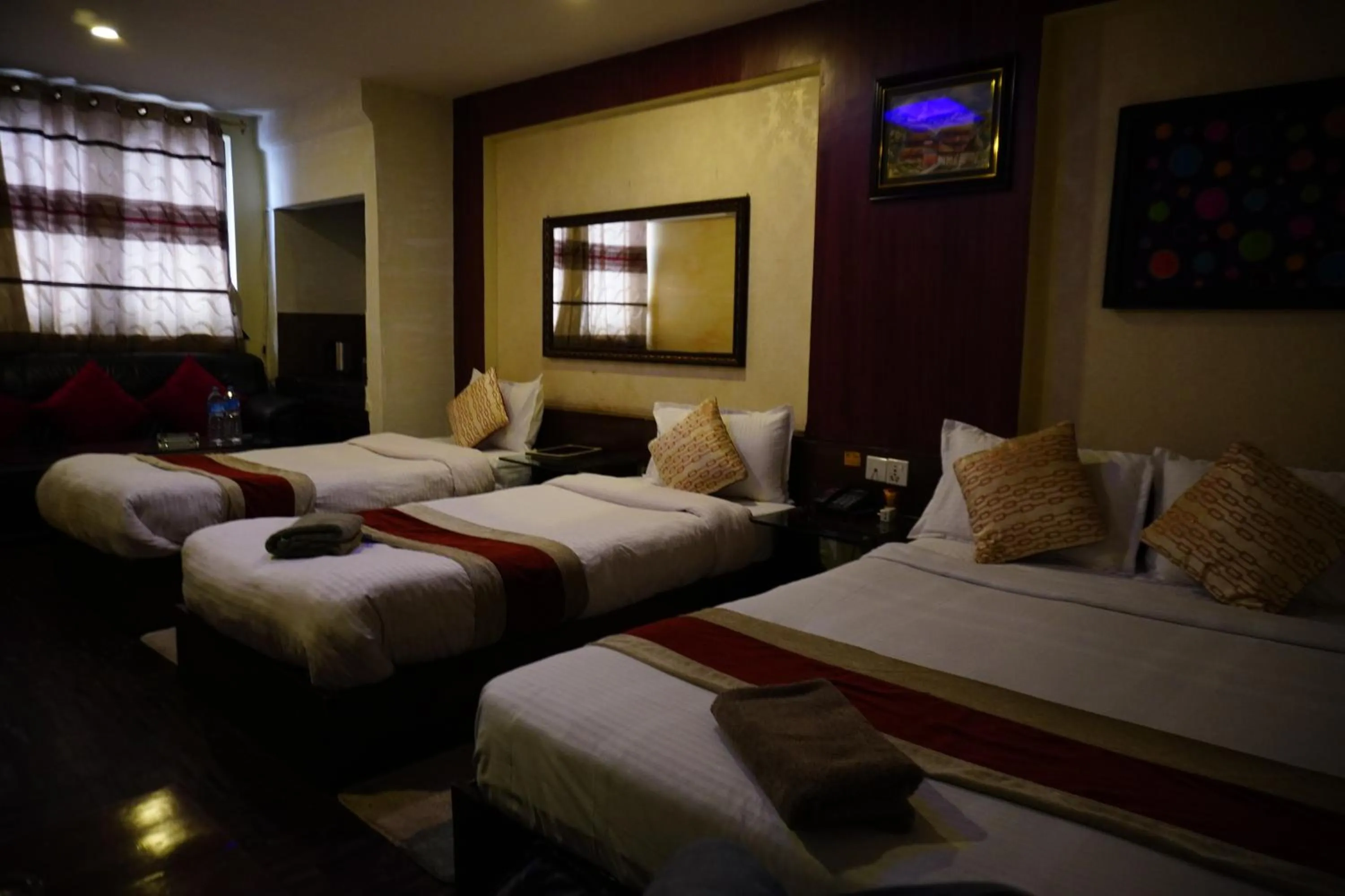 Bed in Hotel Shree Tara