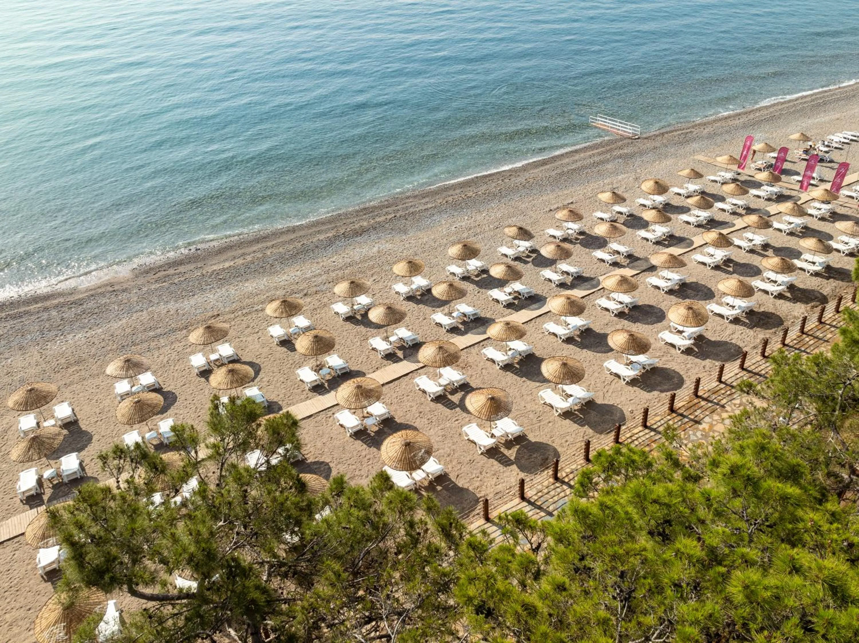 Beach in Monk Resort Hotel Beldibi