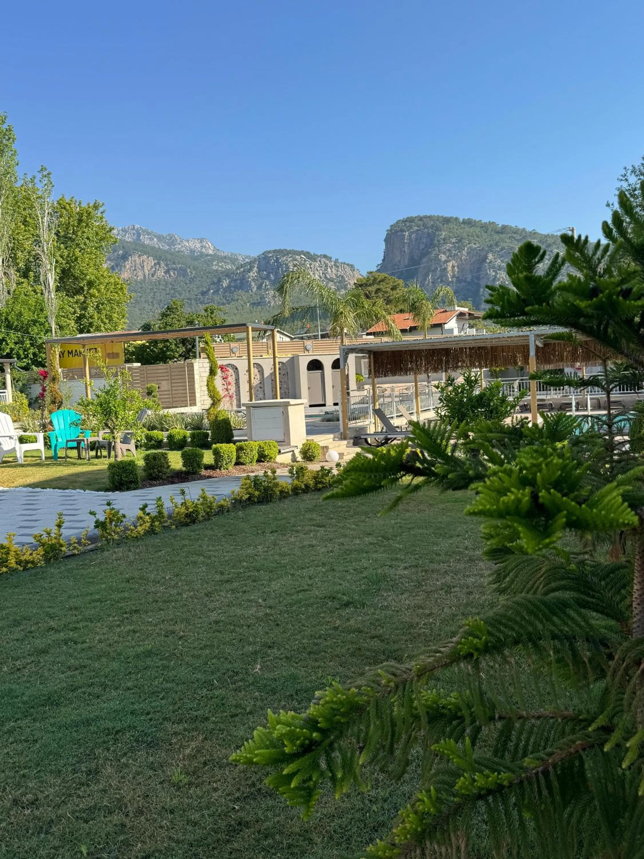 Garden in Monk Resort Hotel Beldibi