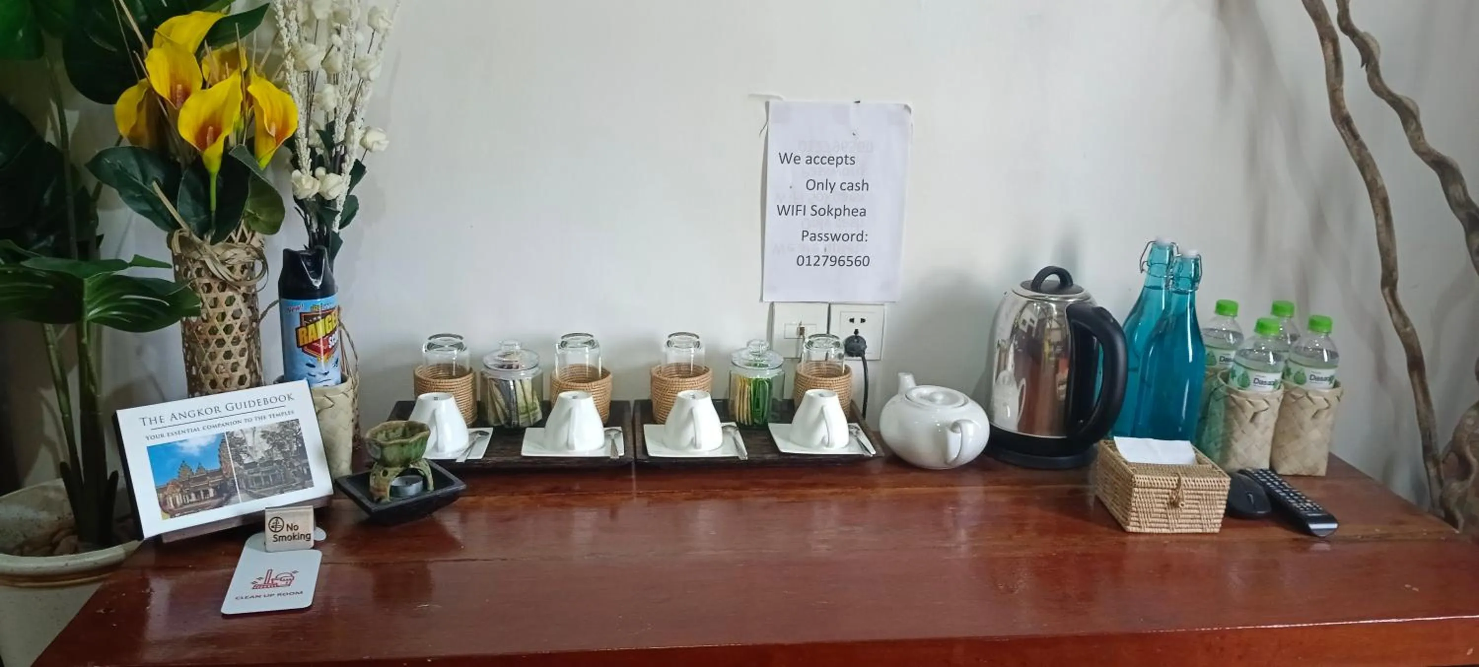 Coffee/tea facilities in Maison Model d'Angkor