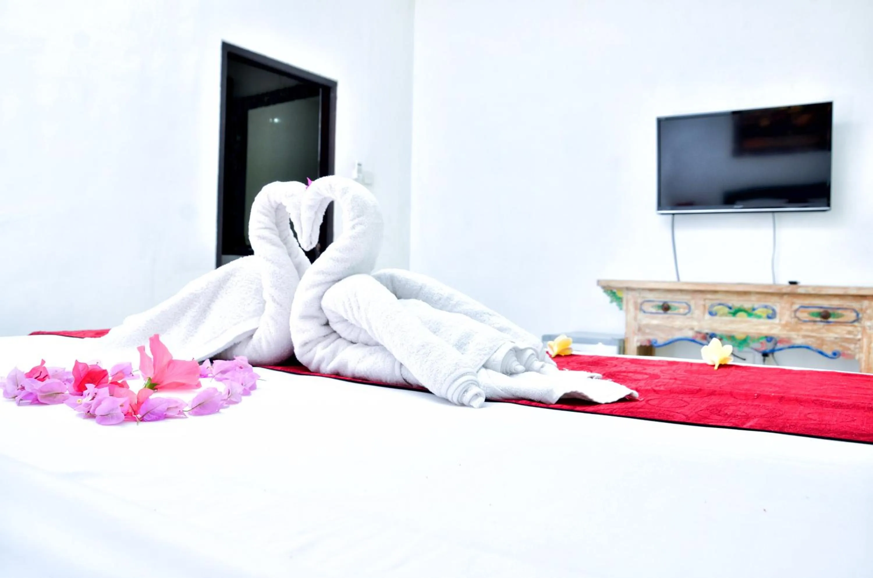 Bedroom, Bed in Palm Garden Bali