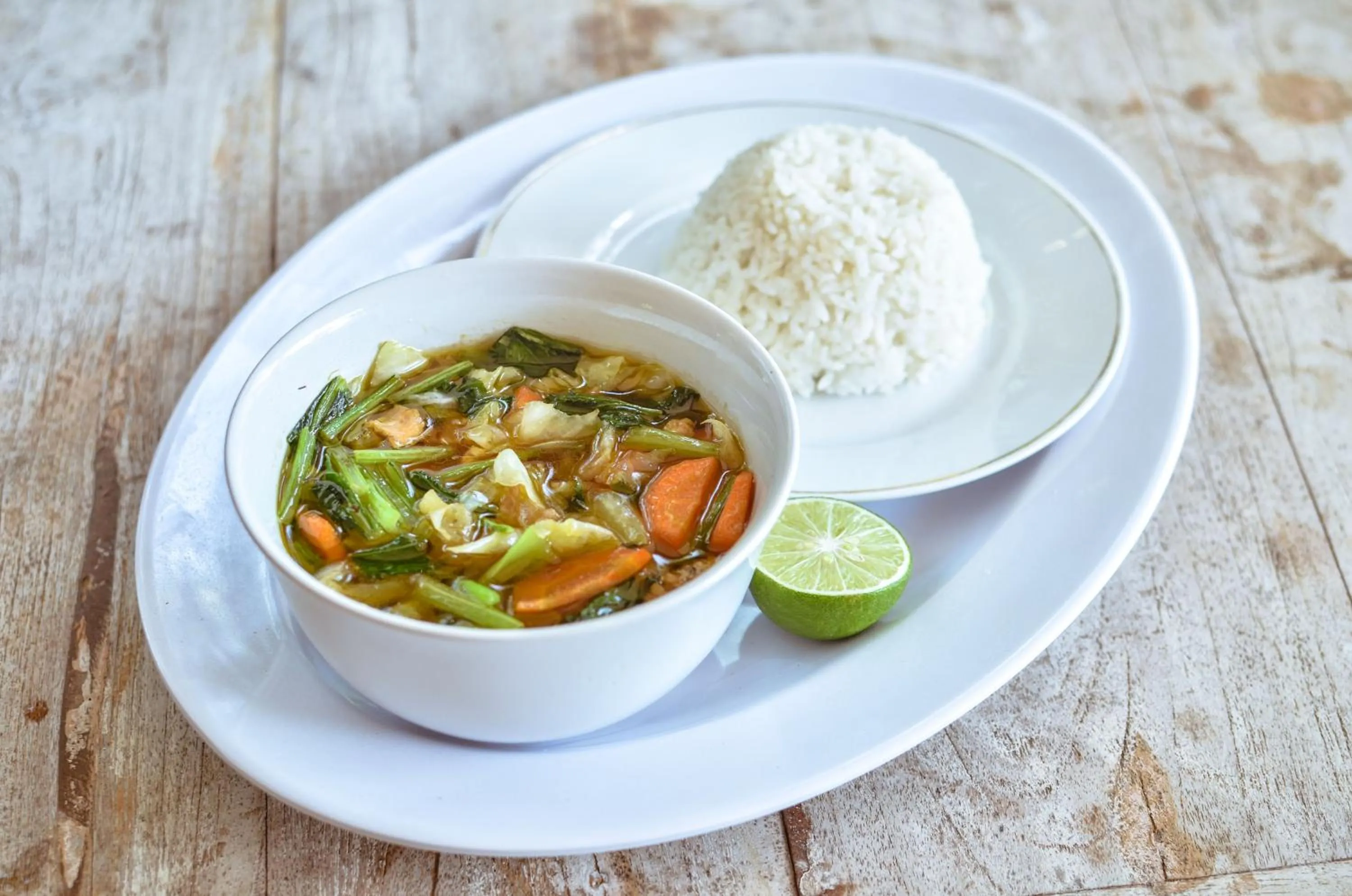 Lunch in Palm Garden Bali