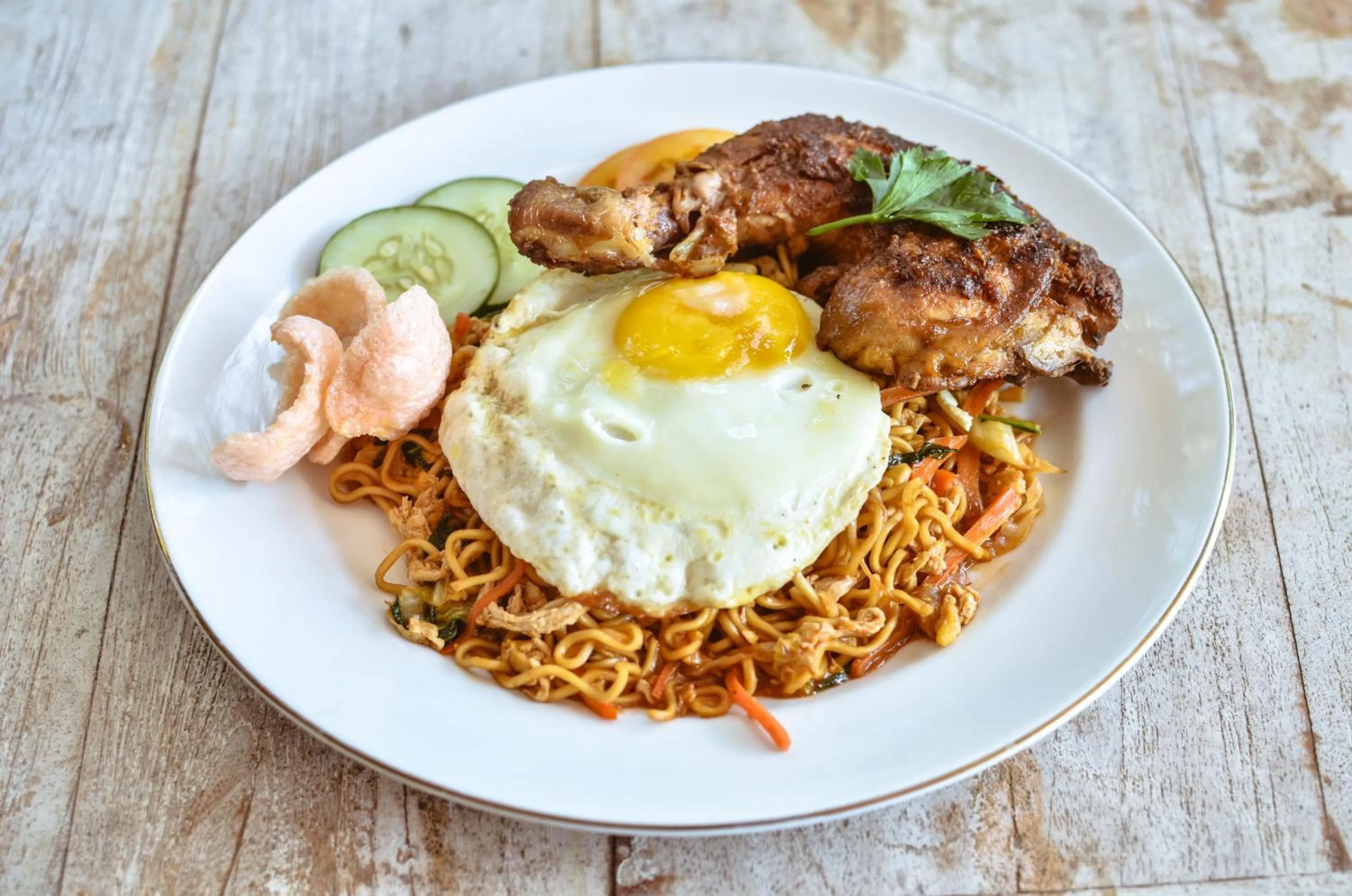 Lunch in Palm Garden Bali