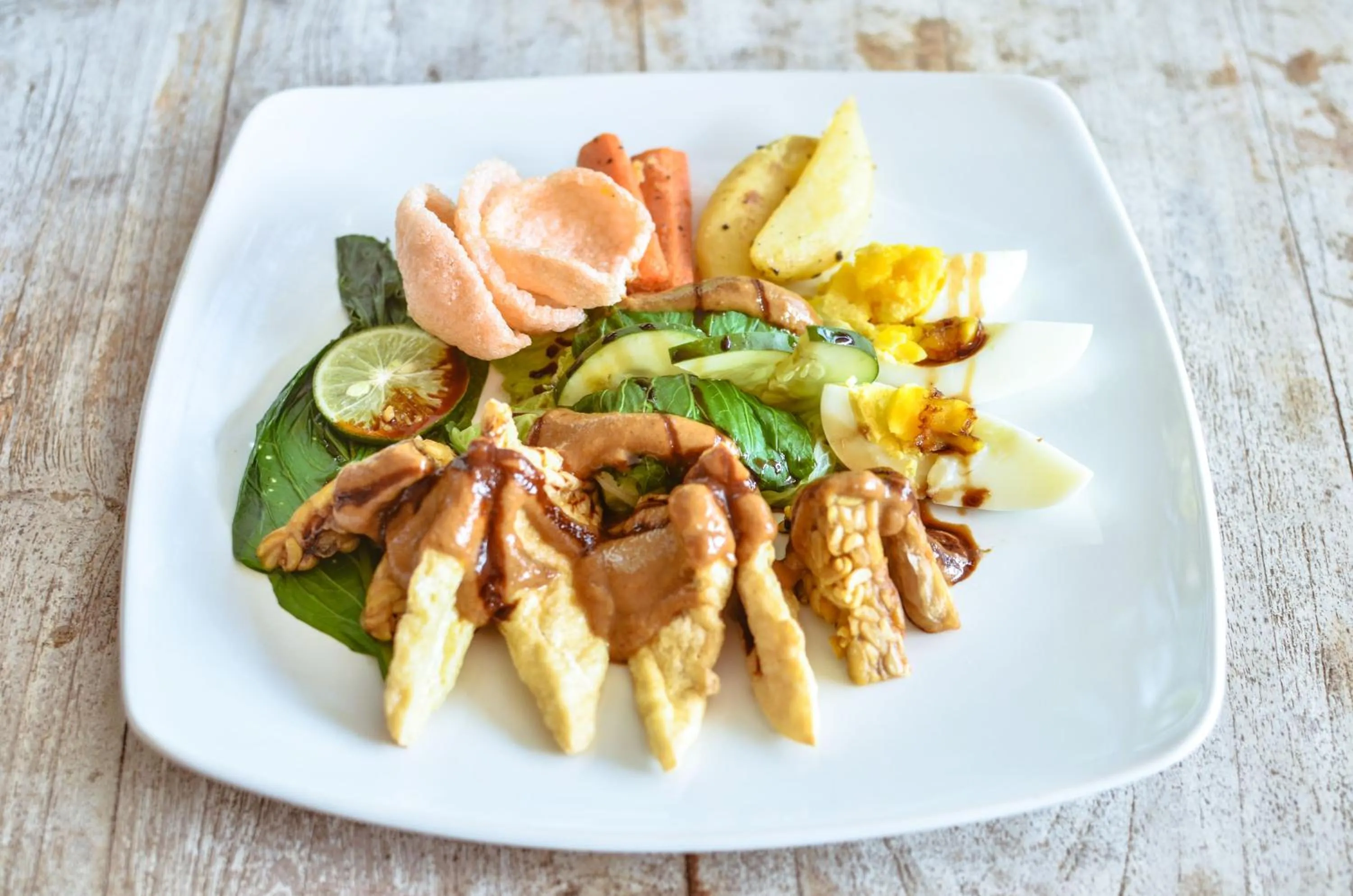 Lunch in Palm Garden Bali