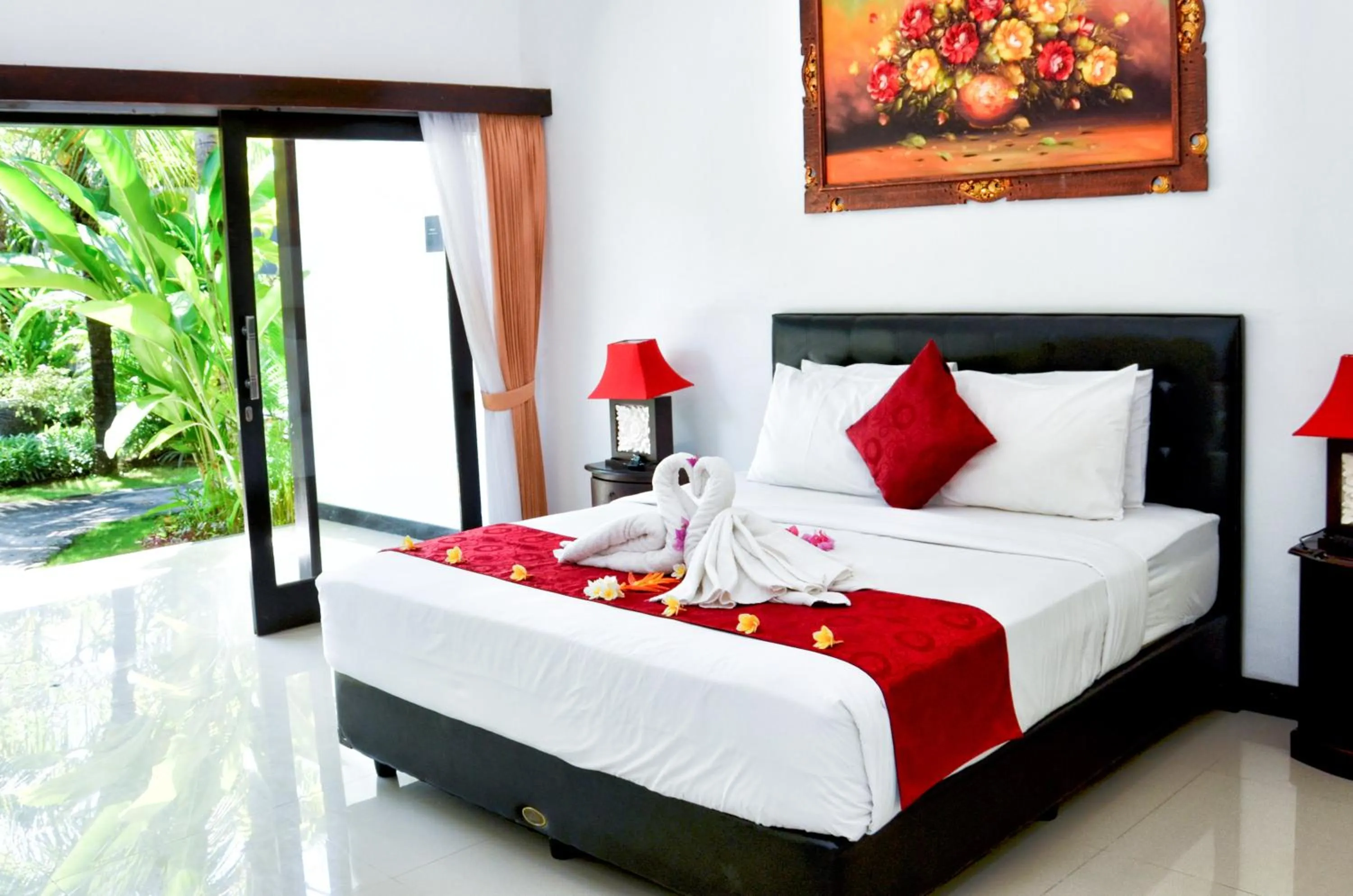 Photo of the whole room, Bed in Palm Garden Bali